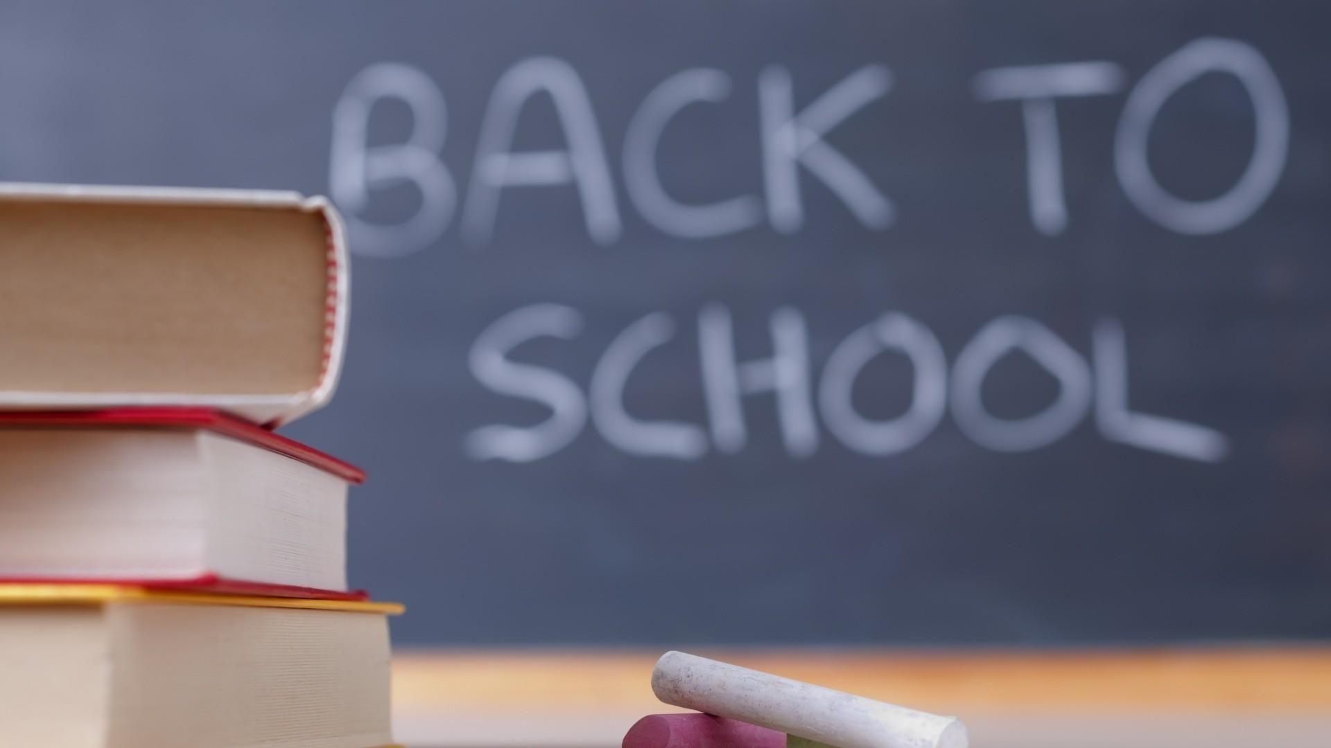1920x1080 Blackboards books classroom school wallpaper, Desktop