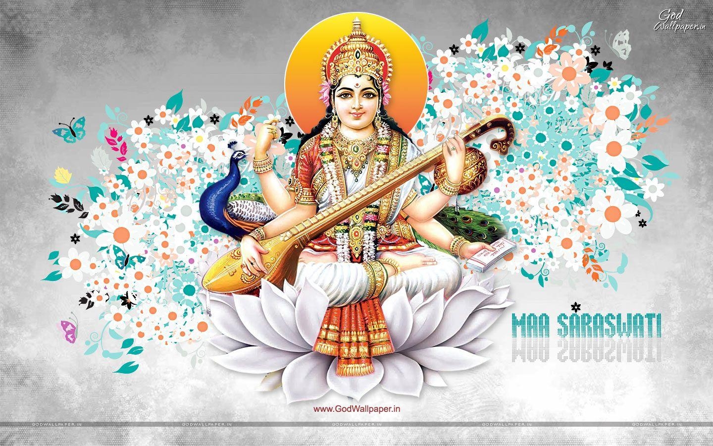 1440x900 Beautiful Saraswati HD Wallpaper Free Download, Desktop