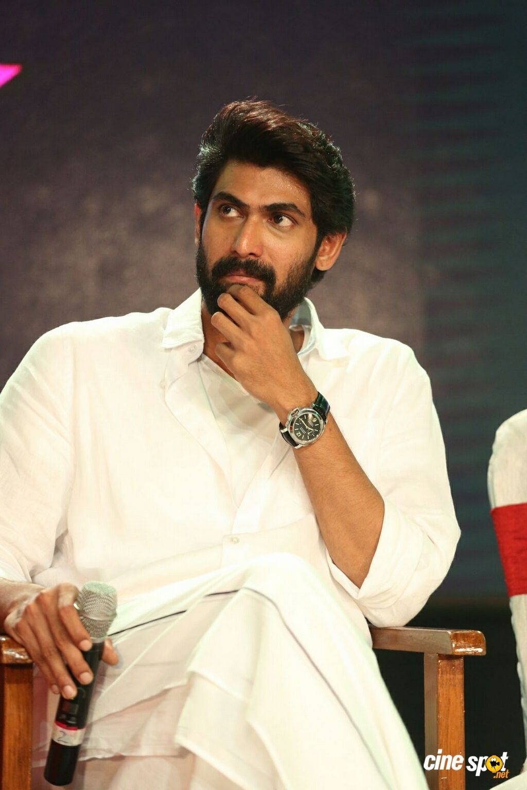1030x1540 Rana Daggubati at Nene Raju Nene Mantri.cinespot.net, Phone
