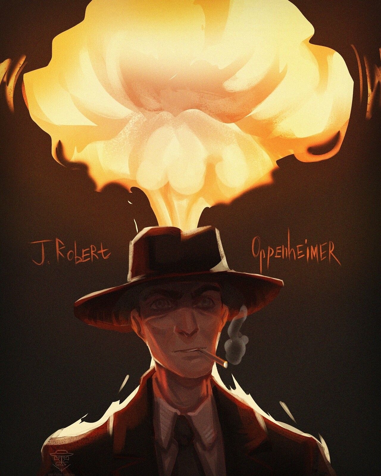 1280x1600 Oppenheimer. Movie art, Phone