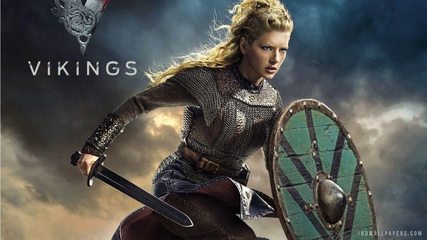 1370x770 Katheryn Winnick in Vikings Season 2 TV Series HD Wallpaper, Desktop