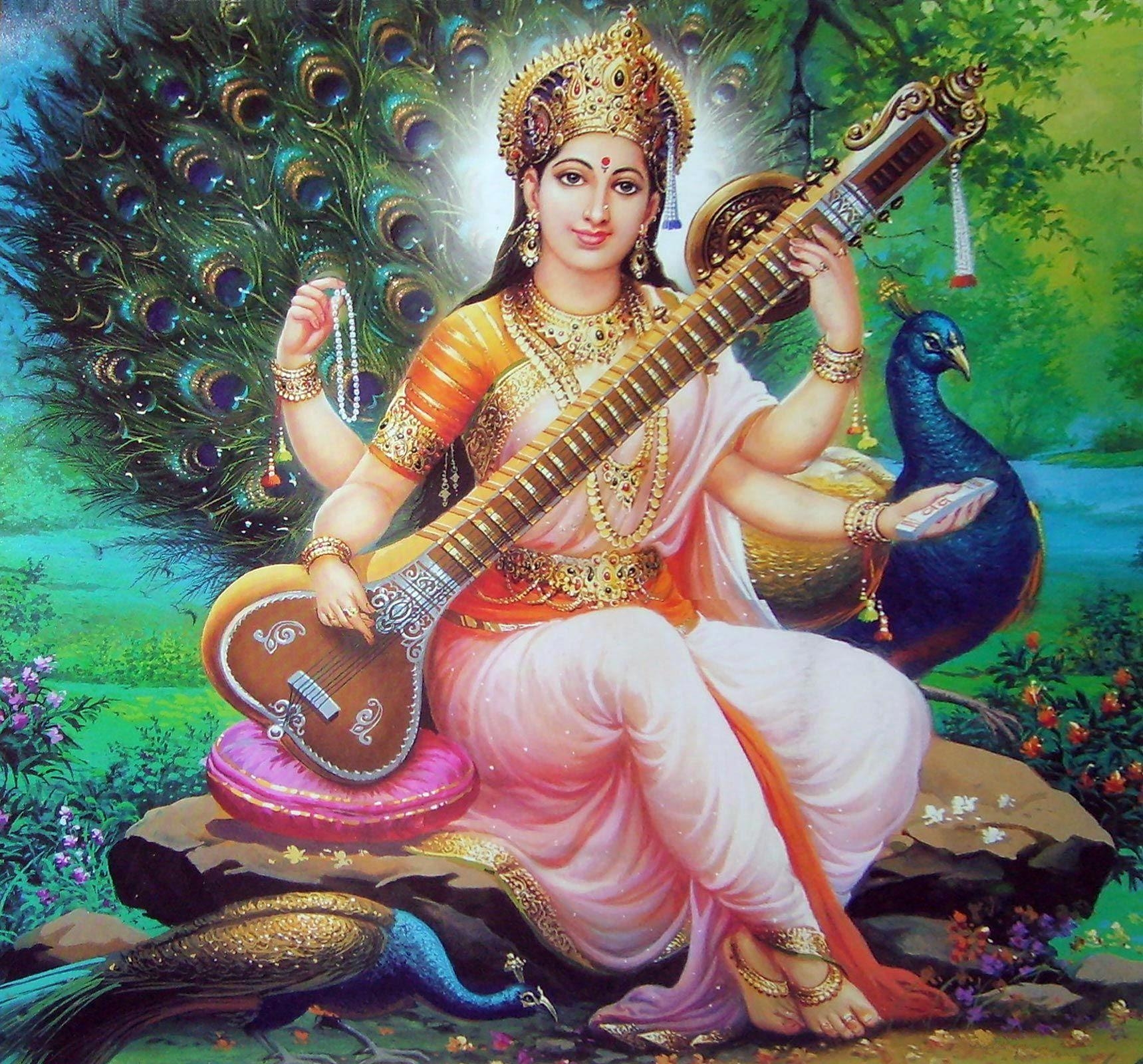 1720x1600 Saraswati (Sanskrit: सरस्वती, Sarasvatī) is the hindu, Desktop