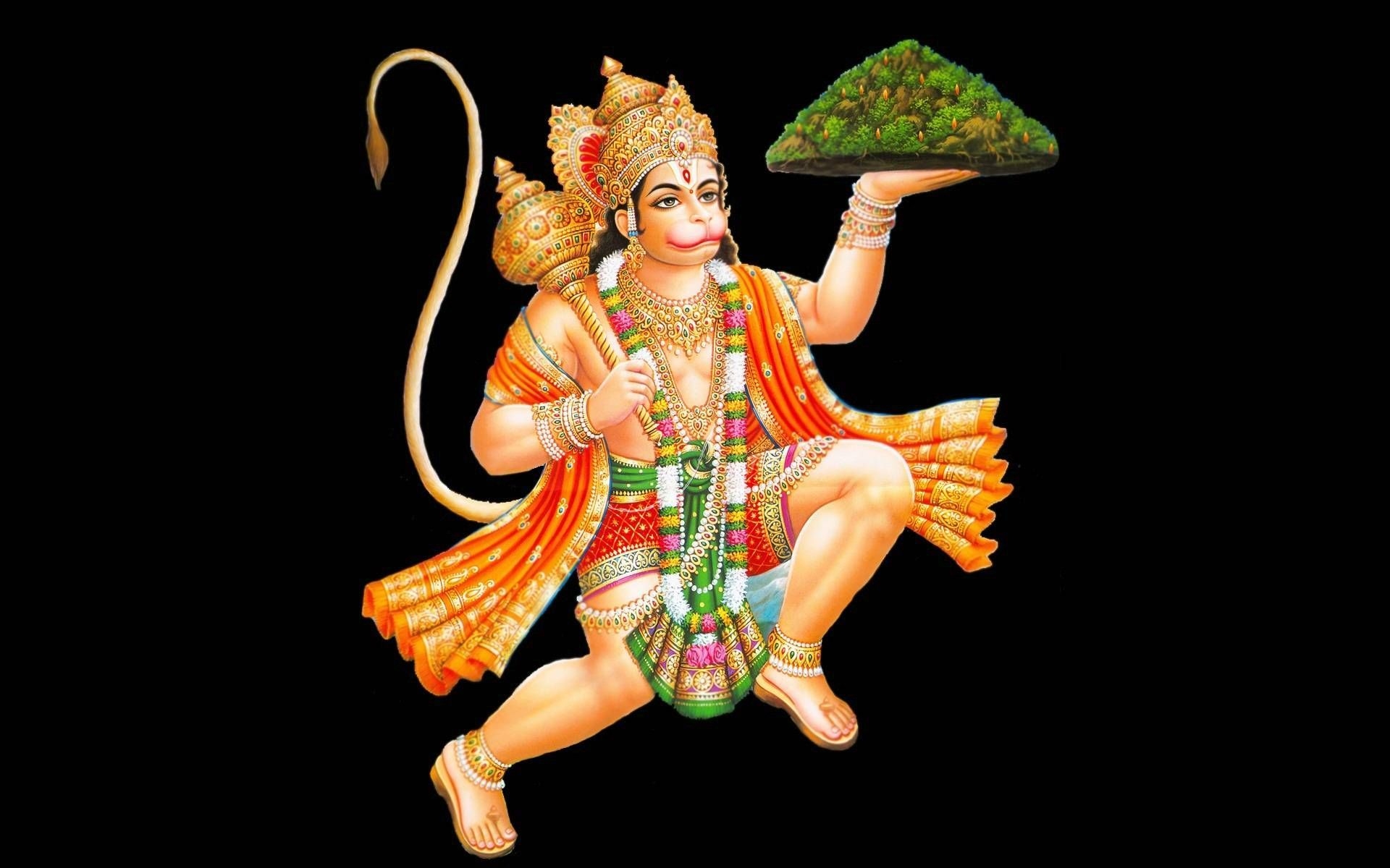 1920x1200 Lord Hanuman Mountain taken in hand jai bajrang bali is a HD, Desktop