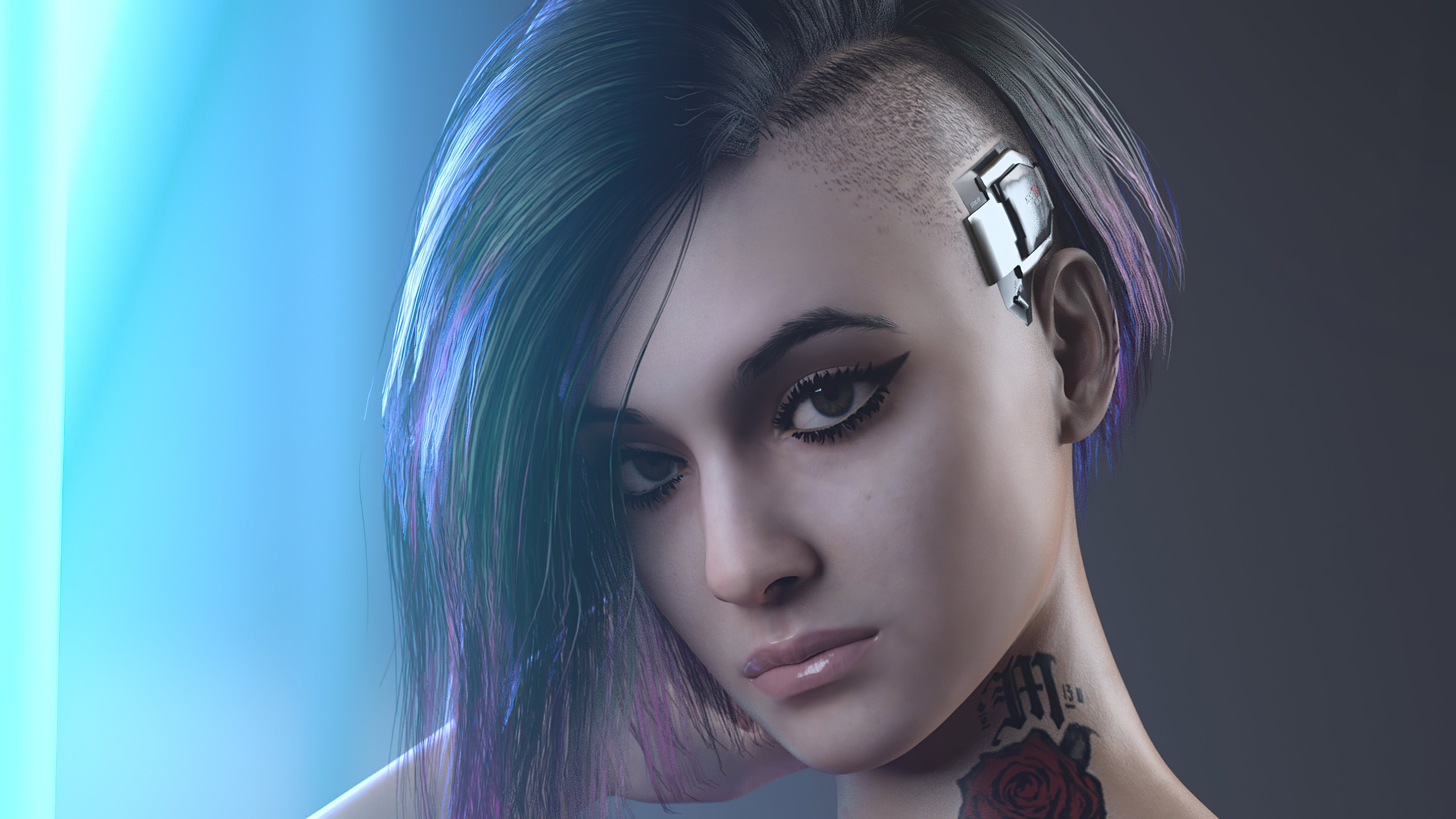 5120x2880 judy alvarez cyberpunk 2077 5k MacBook Air Wallpaper Download, Desktop