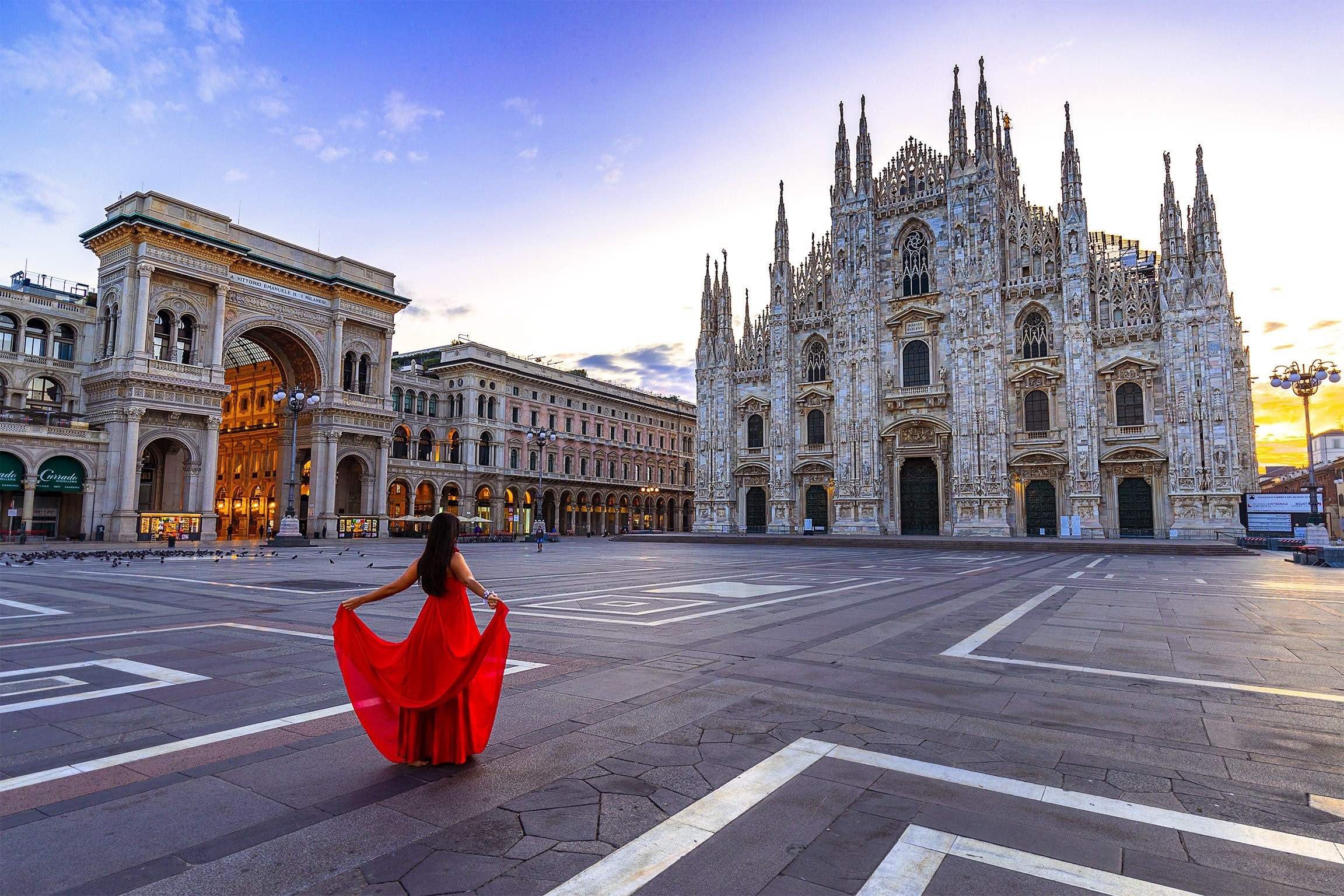 2310x1540 Wallpaper / milan italy sunrise 4k wallpaper free download, Desktop