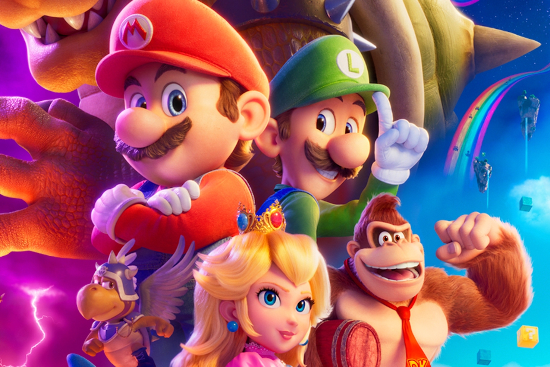 1830x1220 The Super Mario Bros Movie official poster released, Desktop