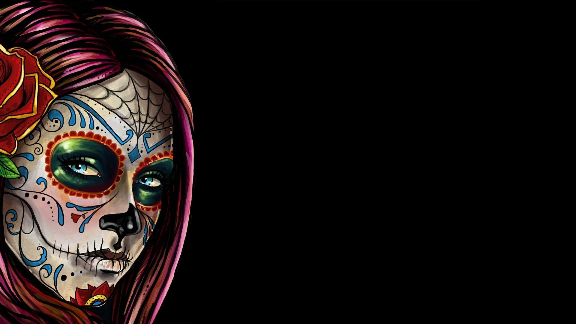 1920x1080 Awesome Sugar Skull Background. Awesome Wallpaper, Awesome Background and Awesome Minecraft Wallpaper, Desktop