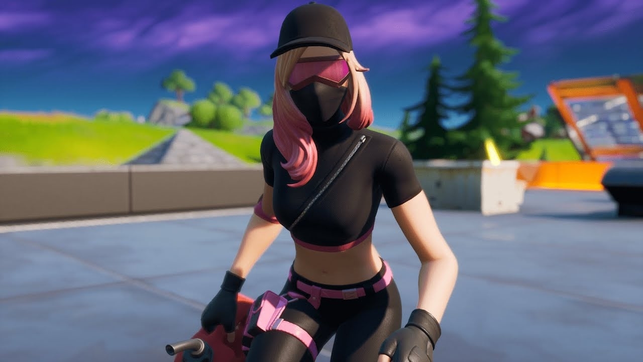 1280x720 Athleisure Assassin Fortnite wallpaper, Desktop