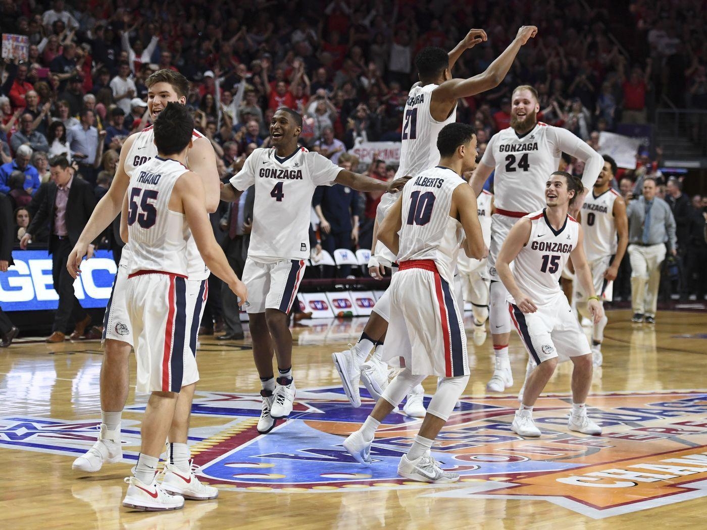 1400x1050 NCAA basketball bracket 2017: West region led by Gonzaga, Arizona, Desktop