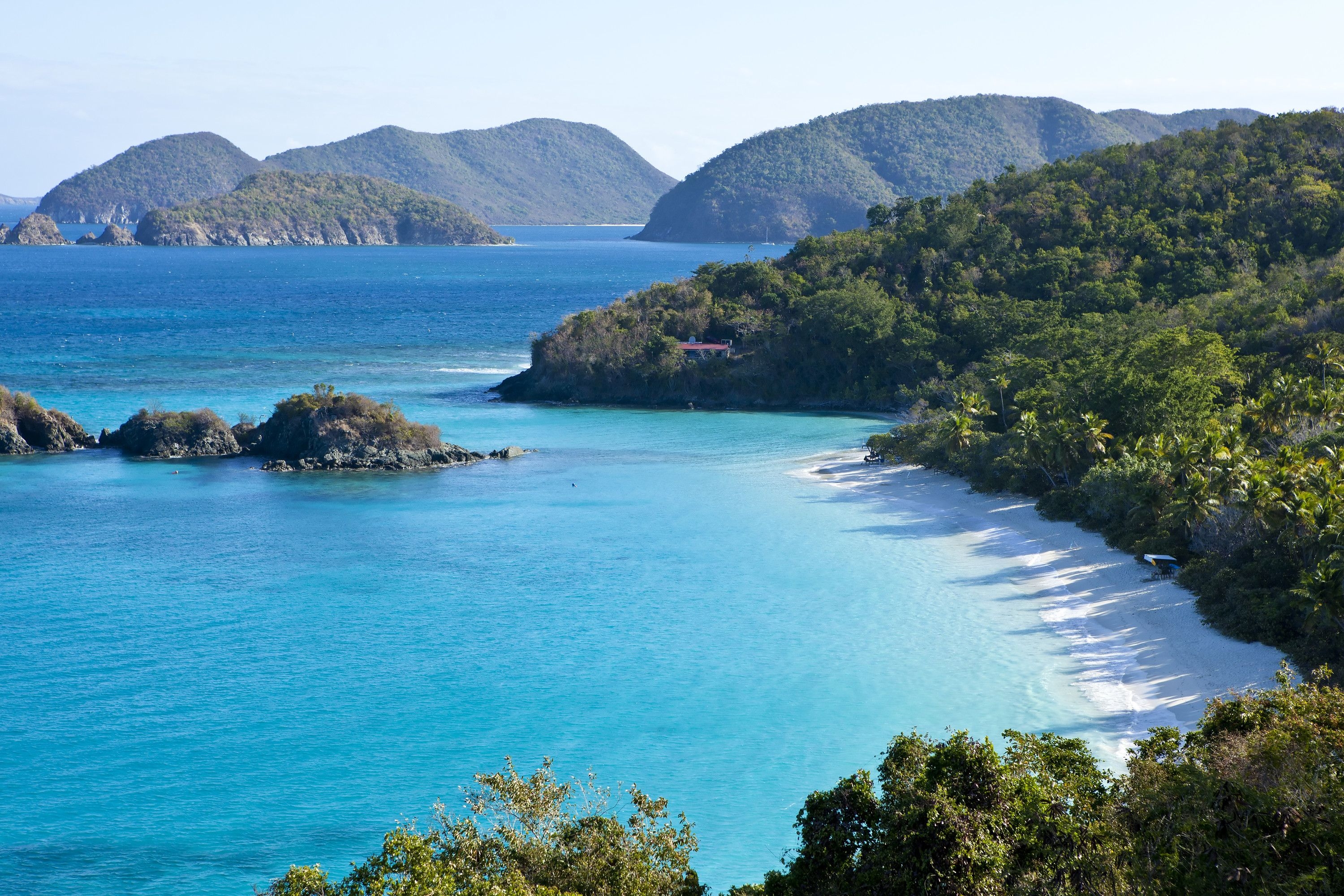 3000x2010 Caribbean beaches in Sint Maarten, US Virgin Islands, Bahamas, Desktop