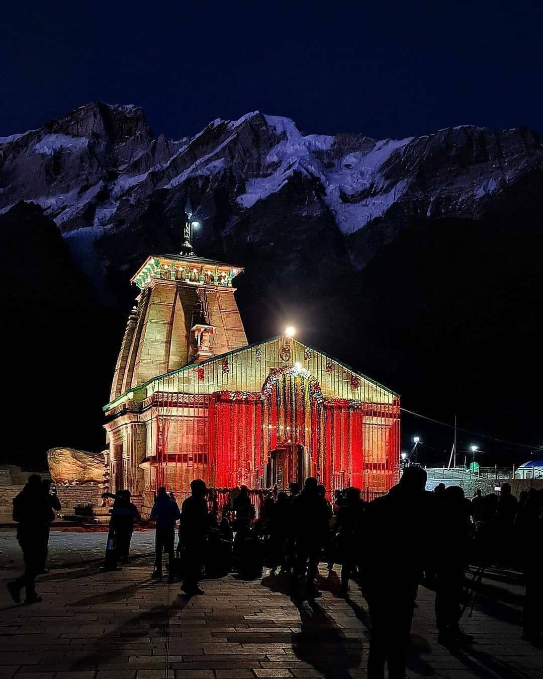 1080x1350 Kedarnath night view. Temple photography, Temple picture, Photo background image, Phone