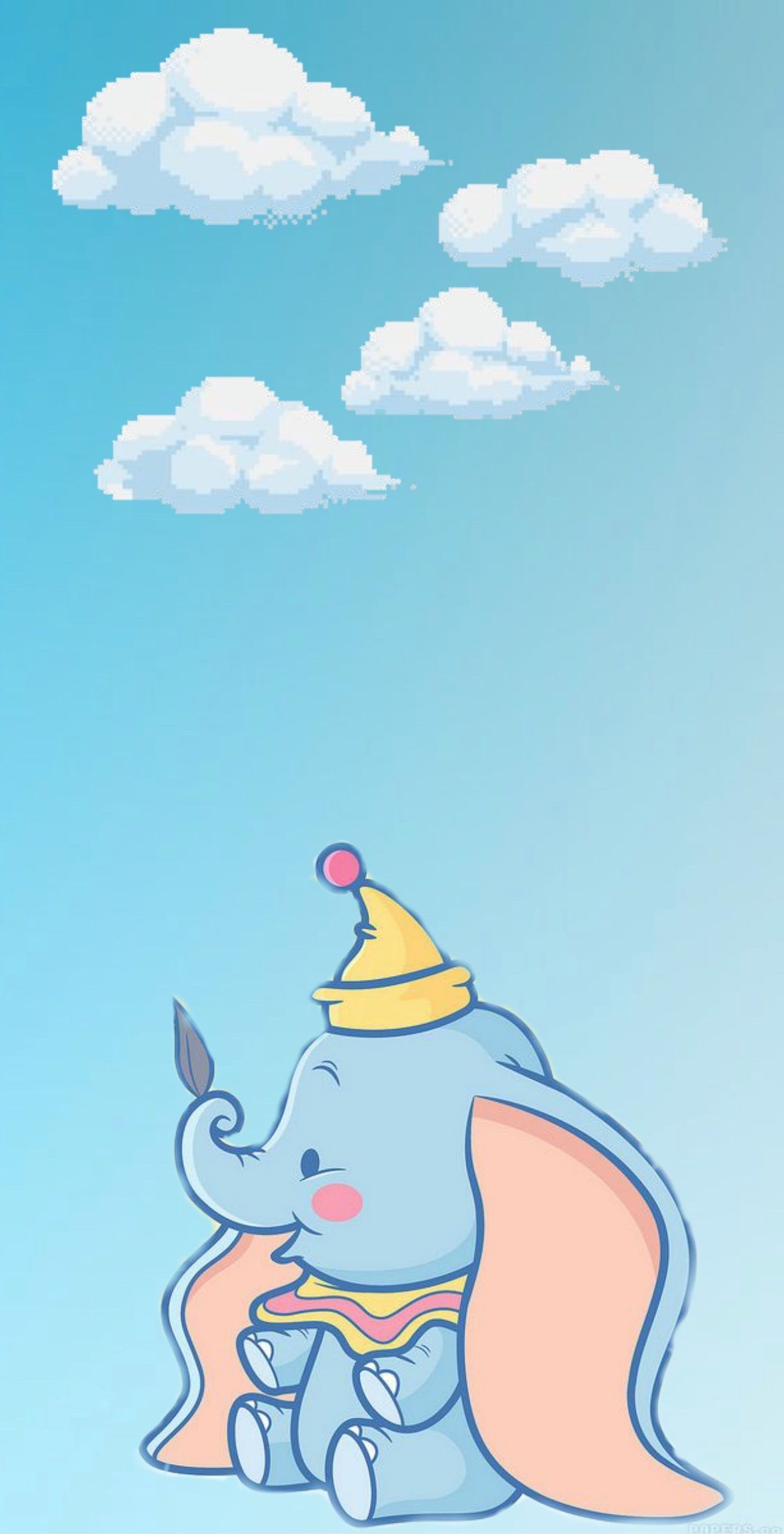 1250x2430 Baby dumbo wallpaper. Disney wallpaper, Cute cartoon wallpaper, Cartoon wallpaper, Phone