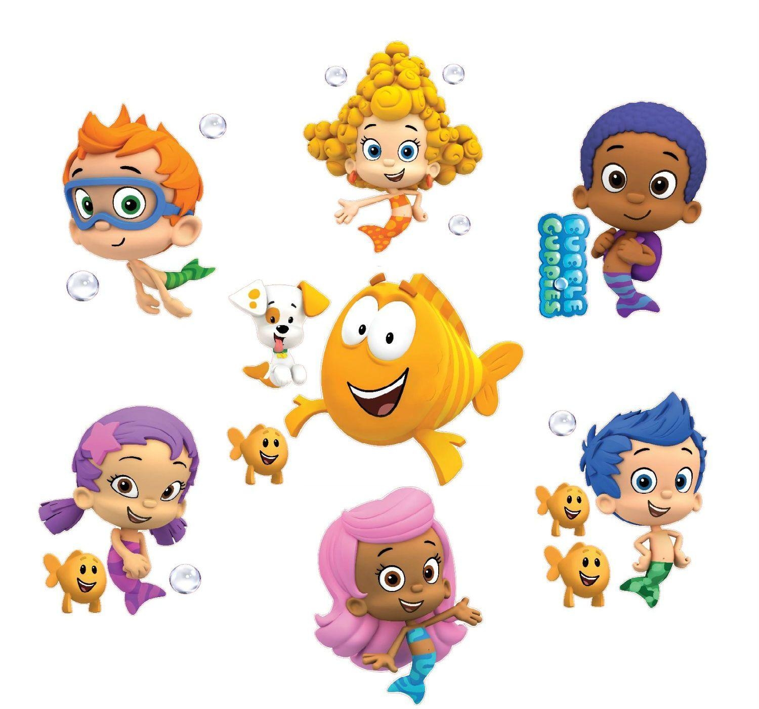 1500x1400 Bubble Guppies Wall Decals, Bubble Guppies Peel And Stick Wall, Desktop