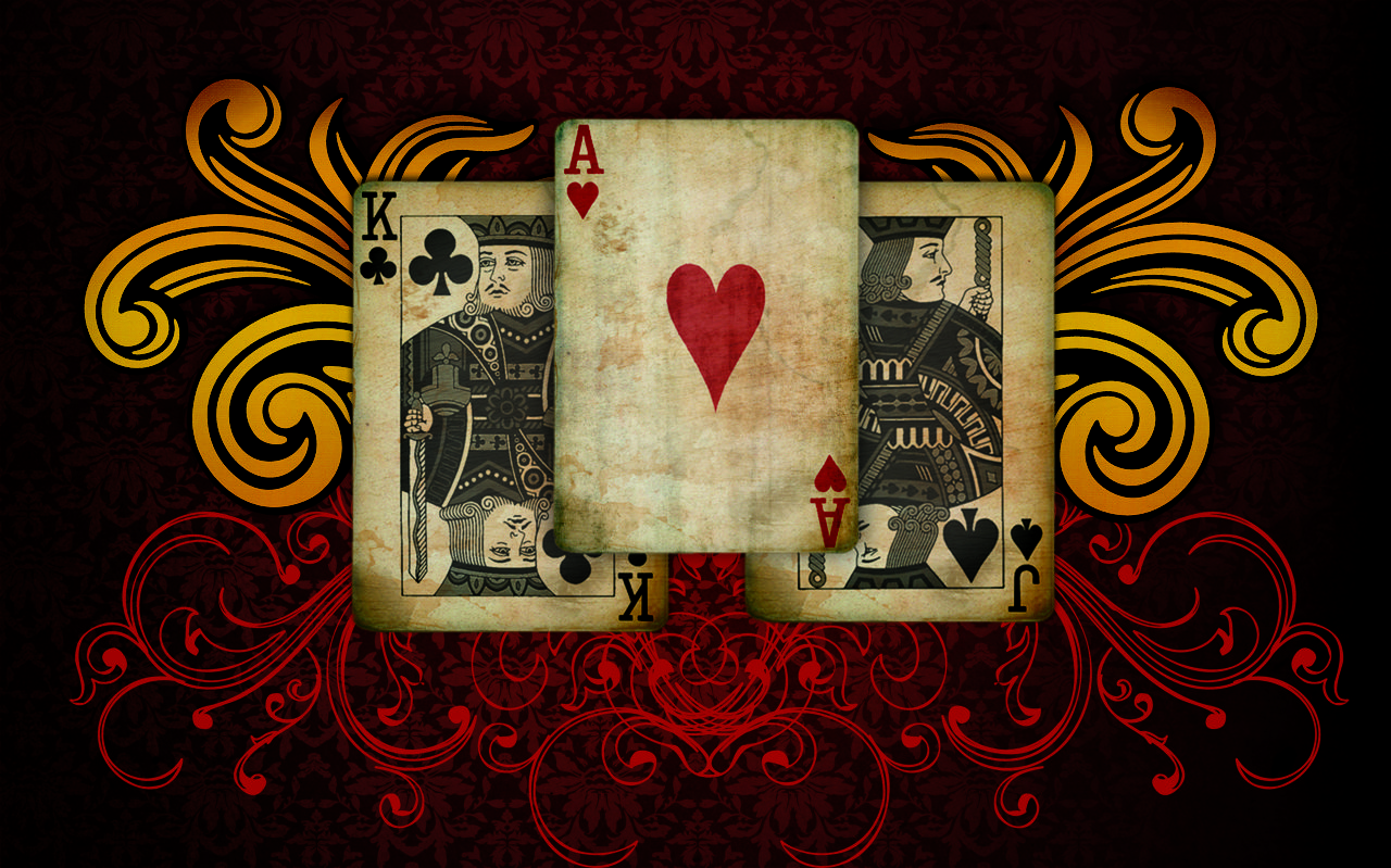 1280x800 Poker Cards Wallpaper, Desktop