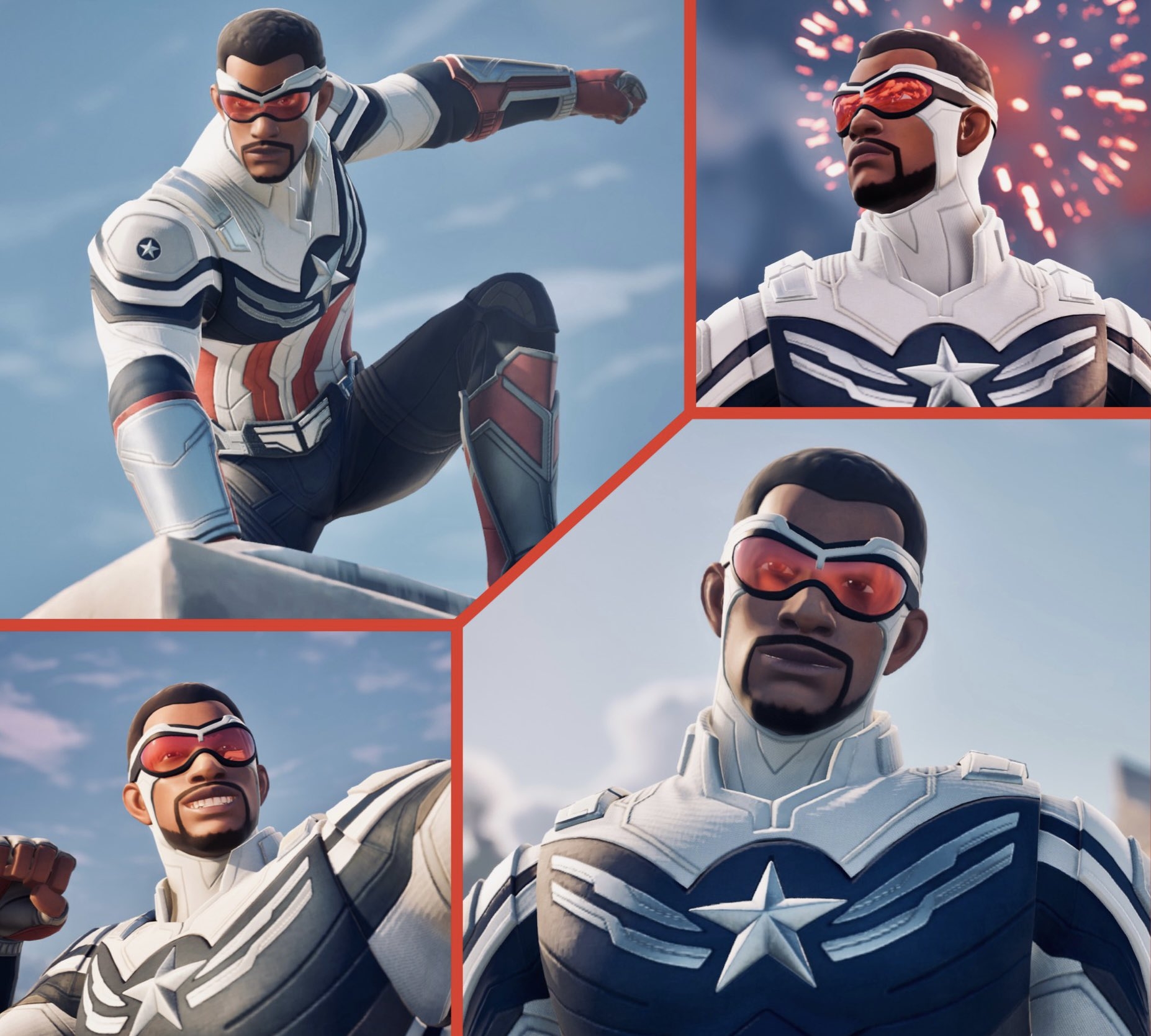 1860x1670 Captain America Wilson Fortnite wallpaper, Desktop