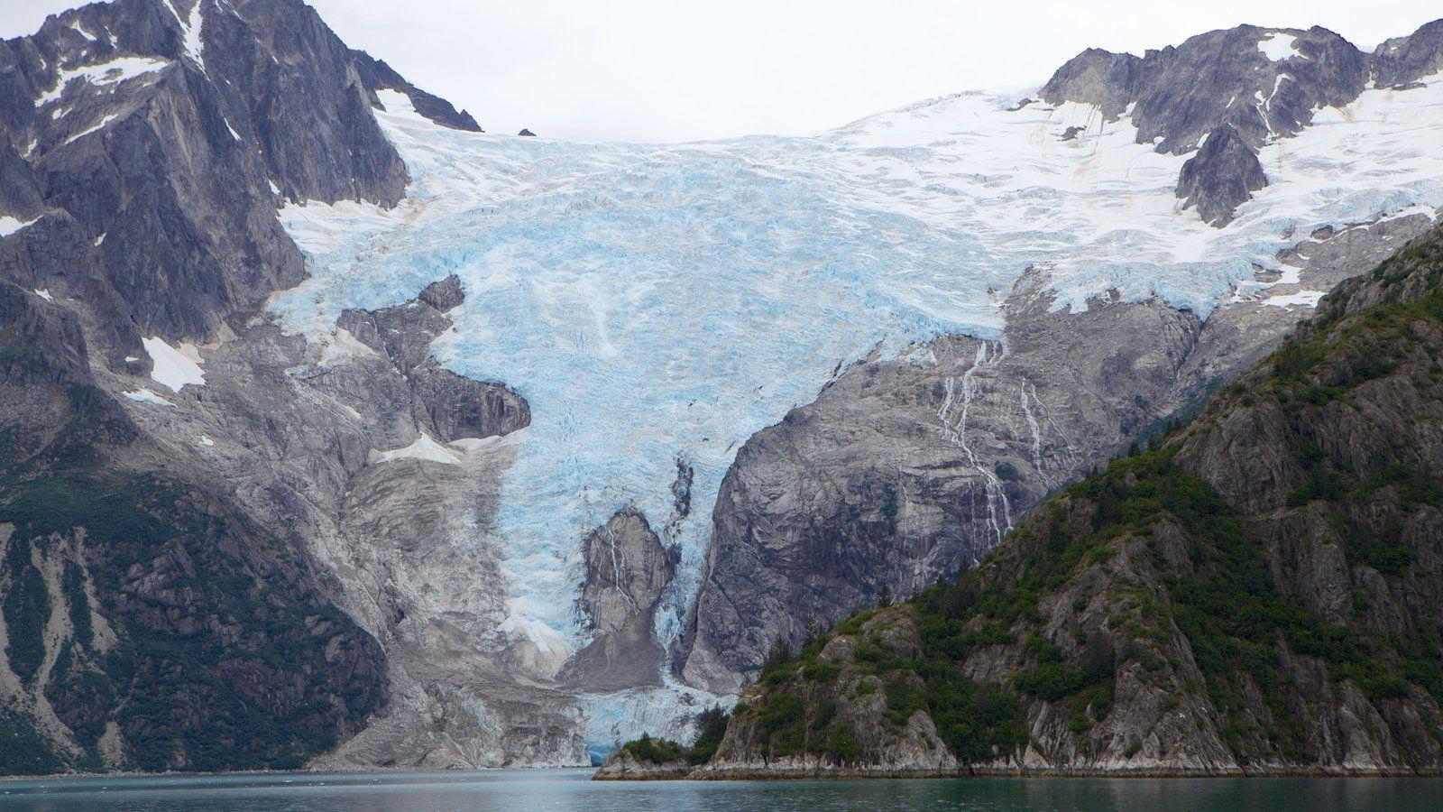 1600x900 Winter Picture: View Image of Kenai Fjords National Park, Desktop