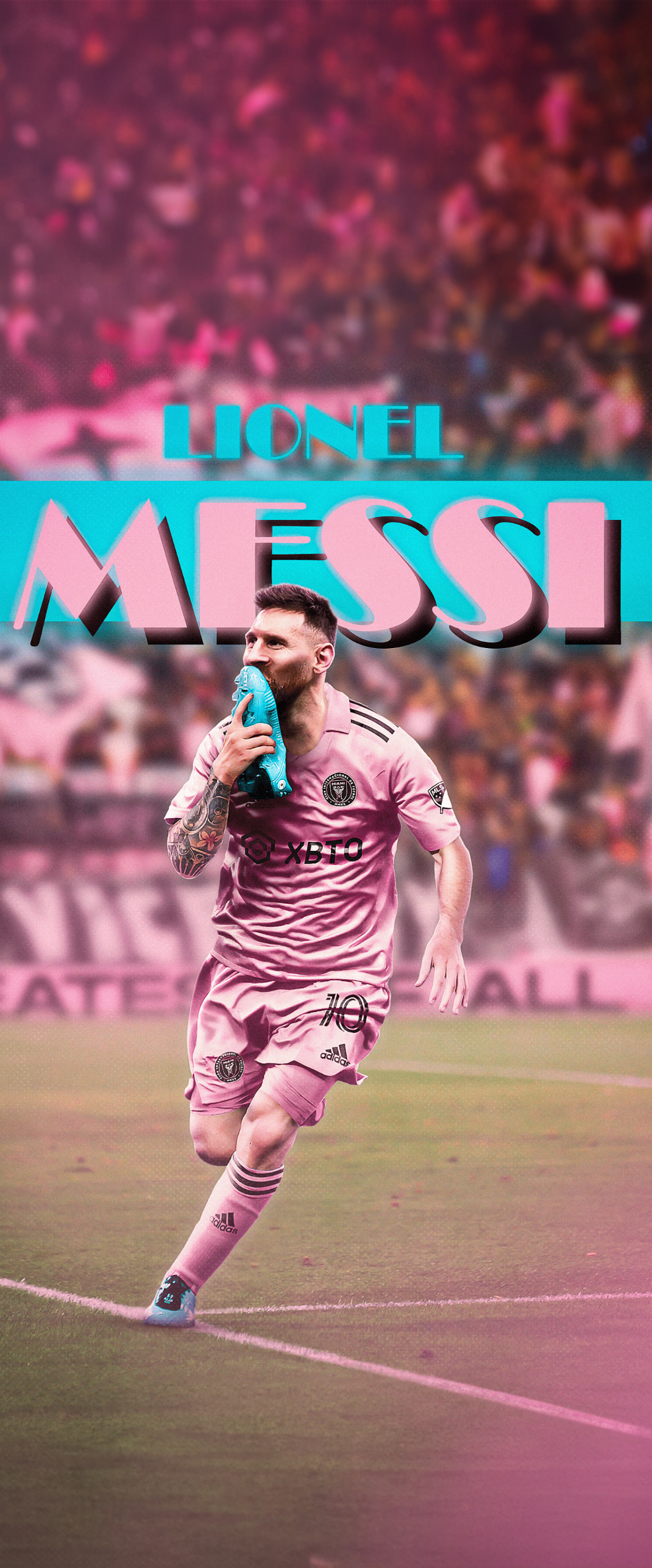 1070x2580 Best Lionel Messi Inter Miami iPhone Wallpaper [ 4k & HD Quality ], Phone