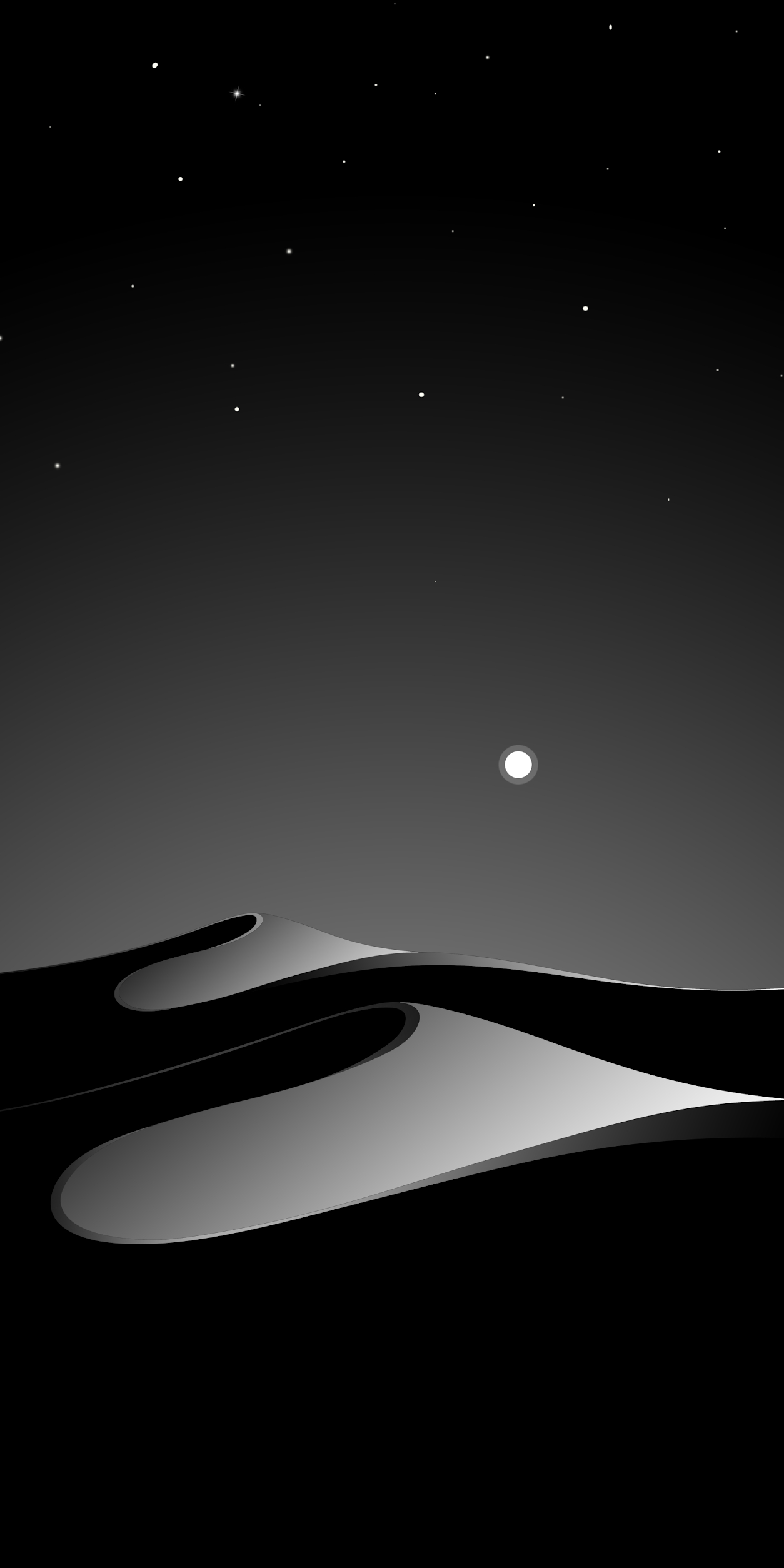 1260x2510 BLACK AND GREY FLAT PHONE WALLPAPERS, Phone