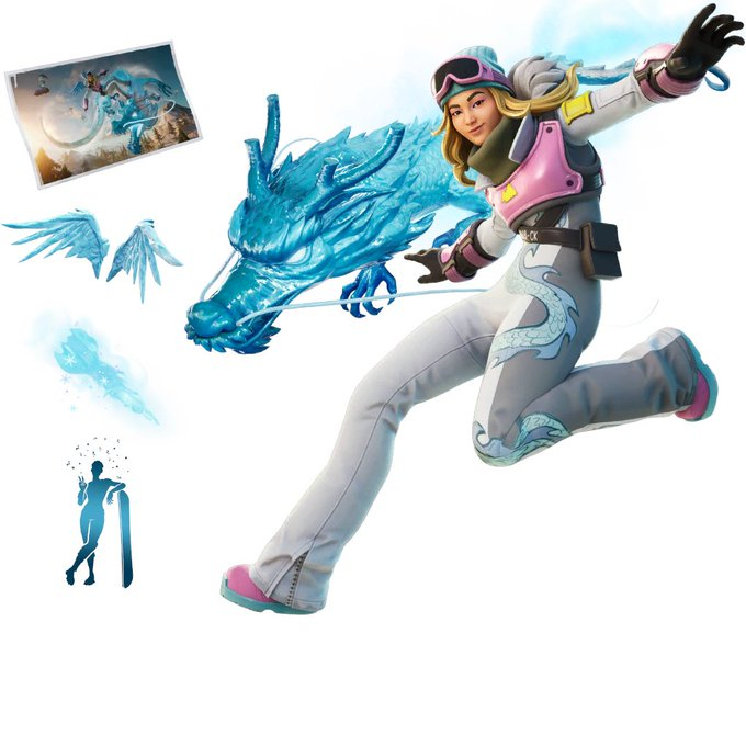 680x680 Chloe Kim Fortnite wallpaper, Phone