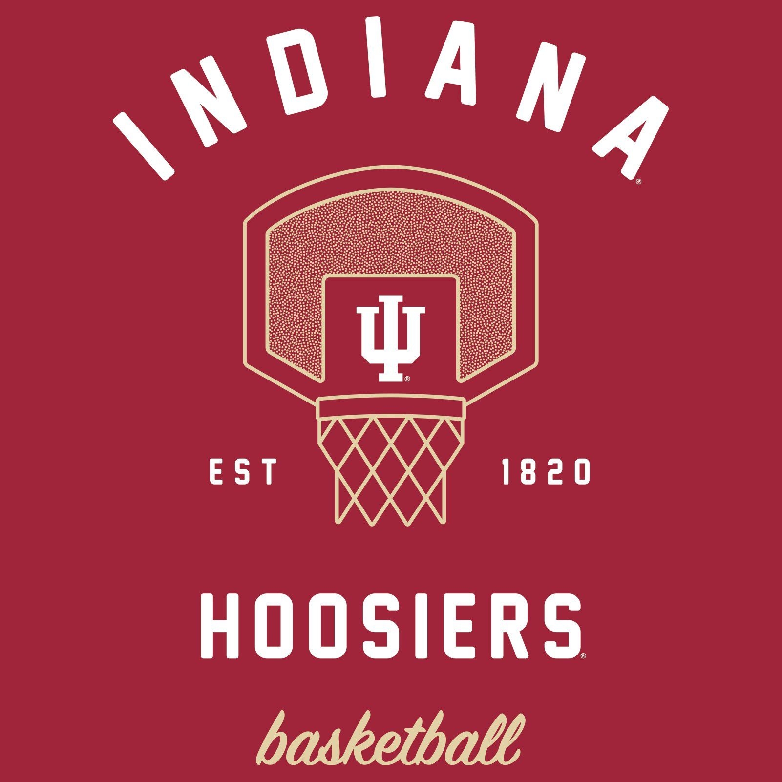 1610x1610 Indiana Hoosiers Basketball Logo, Phone