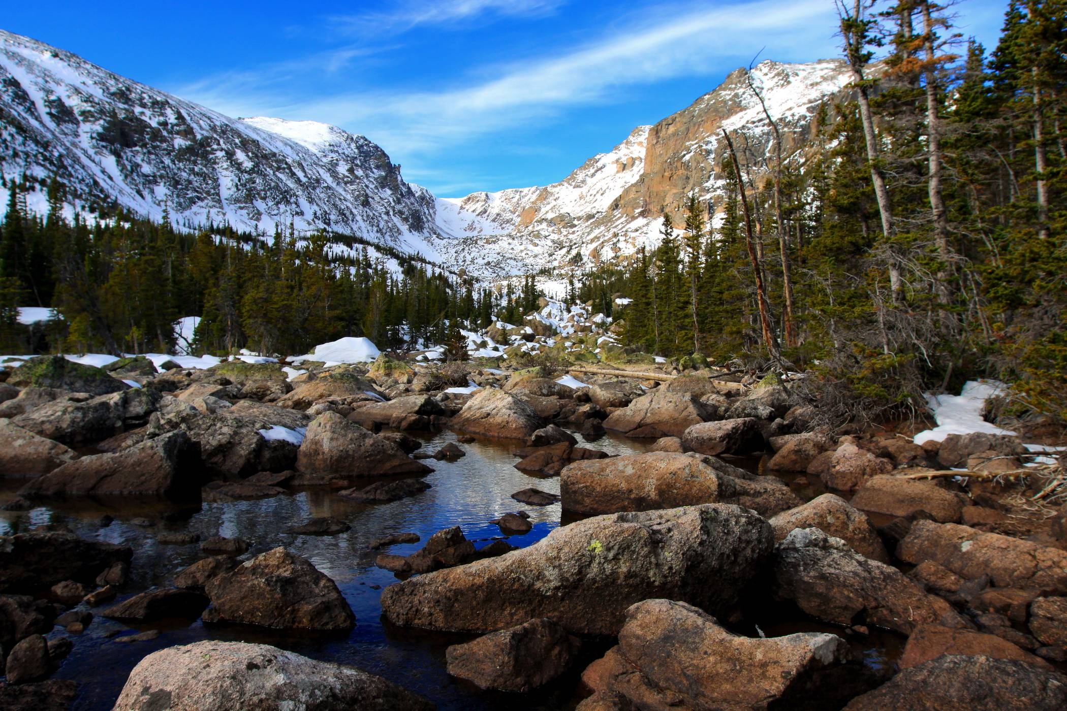 2100x1400 Fondos de Pantalla Parque Chaos Canyon. Rocky Mountain National, Desktop