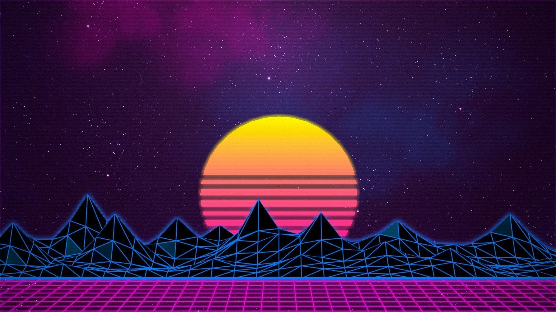 1920x1080 80s Retro Wallpaper, Desktop