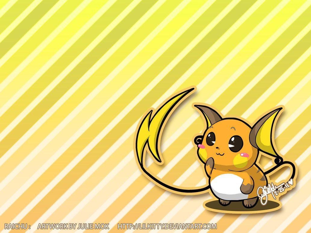 1040x780 Raichu Wallpaper, Desktop