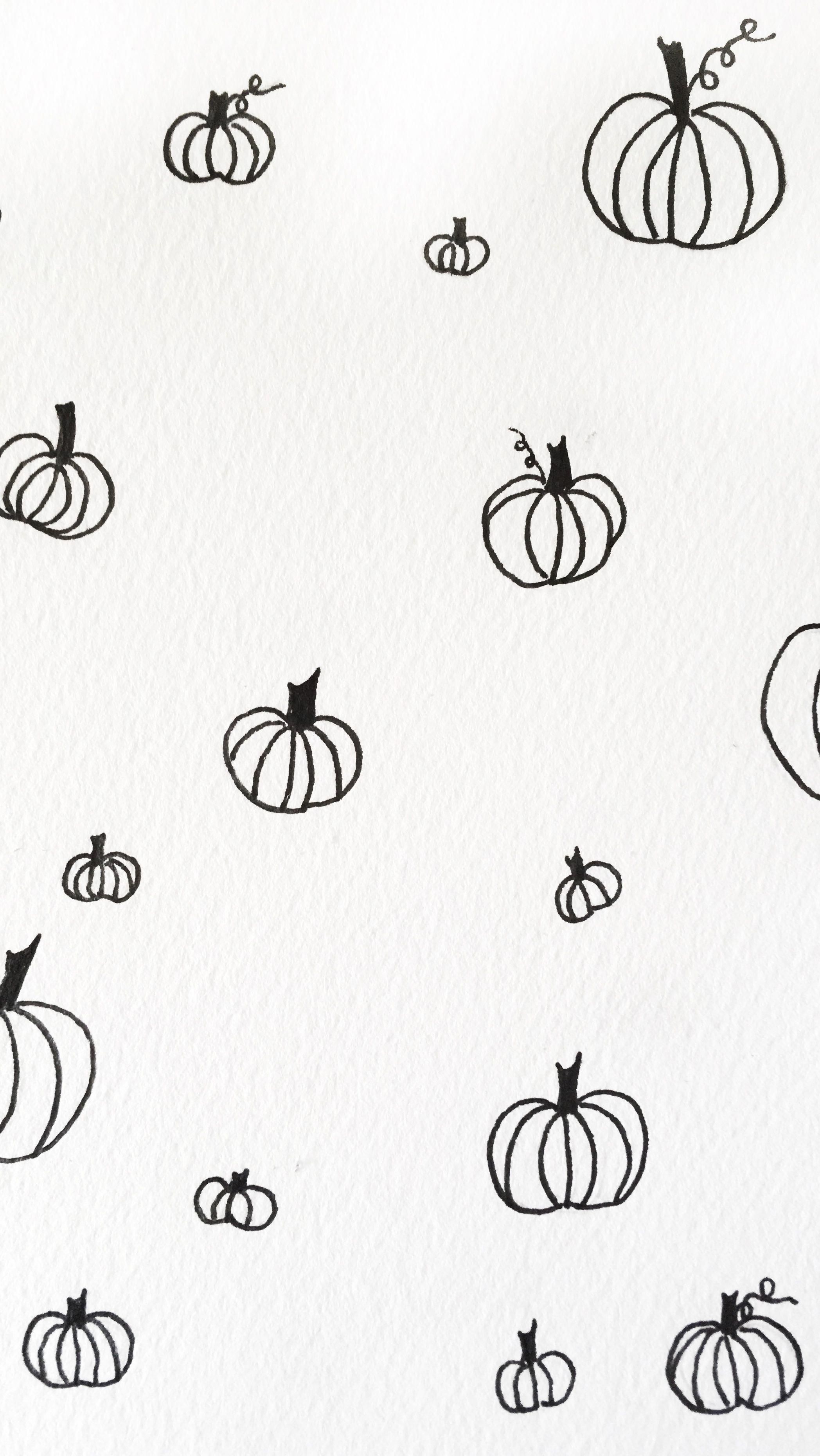 2100x3730 Black and white pumpkin iPhone watercolor wallpaper #iphonewallpaperfall. Watercolor wallpaper iphone, Pumpkin wallpaper, iPhone wallpaper fall, Phone