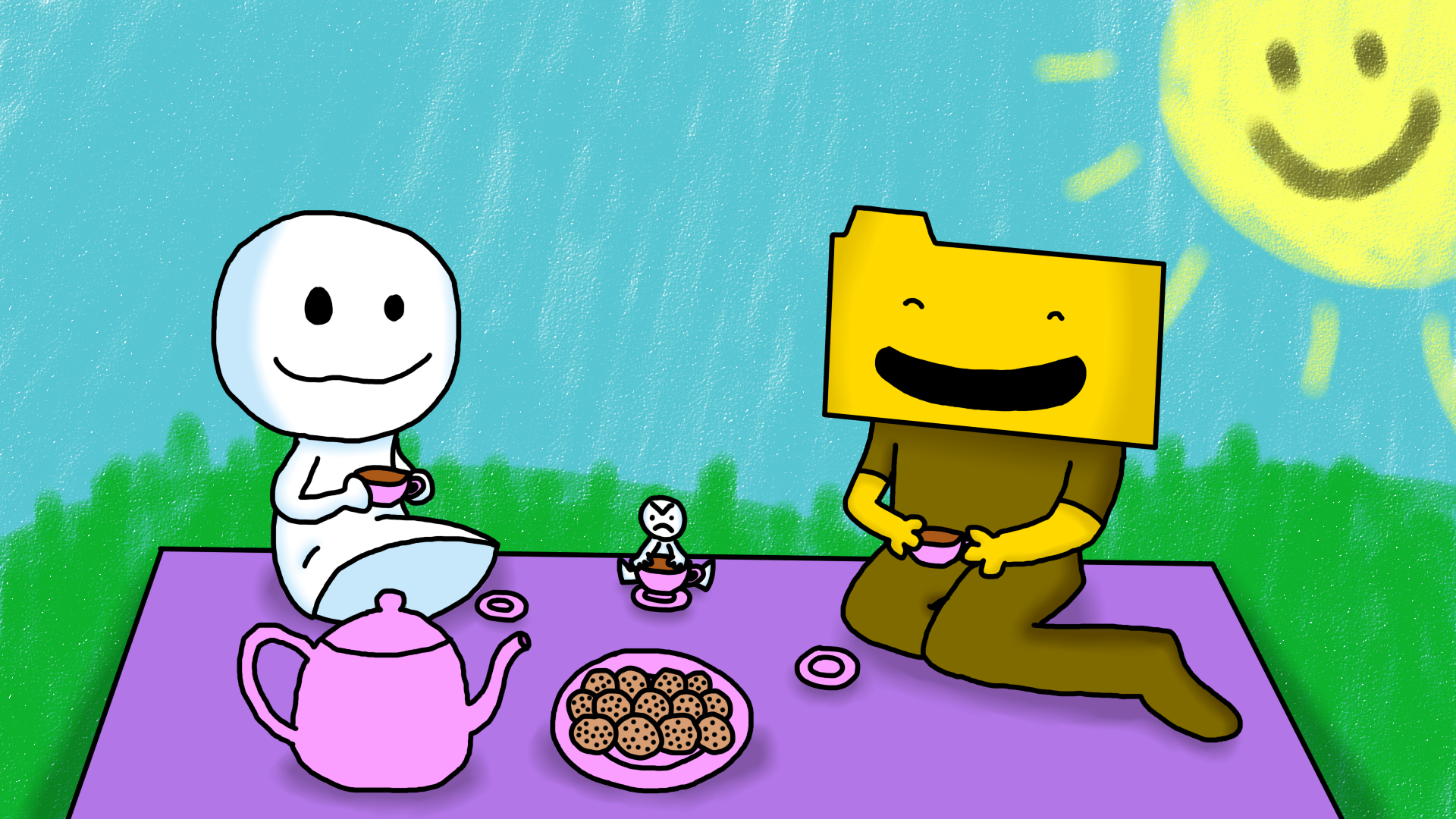 1920x1080 Tea Party By Hannah Rite On Newgrounds, Desktop