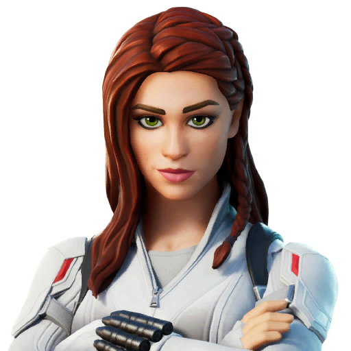 520x520 Black Widow Snow Suit Fortnite wallpaper, Phone