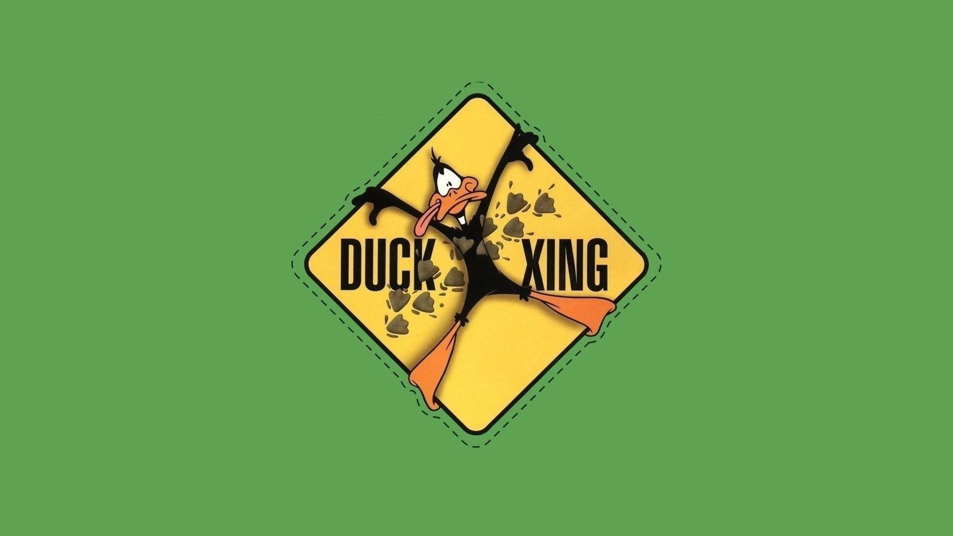 1920x1080 Minimalistic artwork daffy duck wallpaper, Desktop