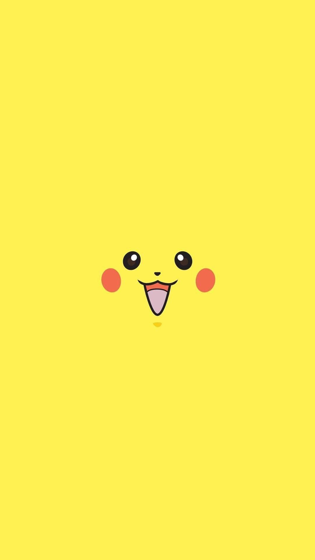 1080x1920 Pikachu Pokemon Minimal Flat iPhone HD Wallpaper HD, Phone