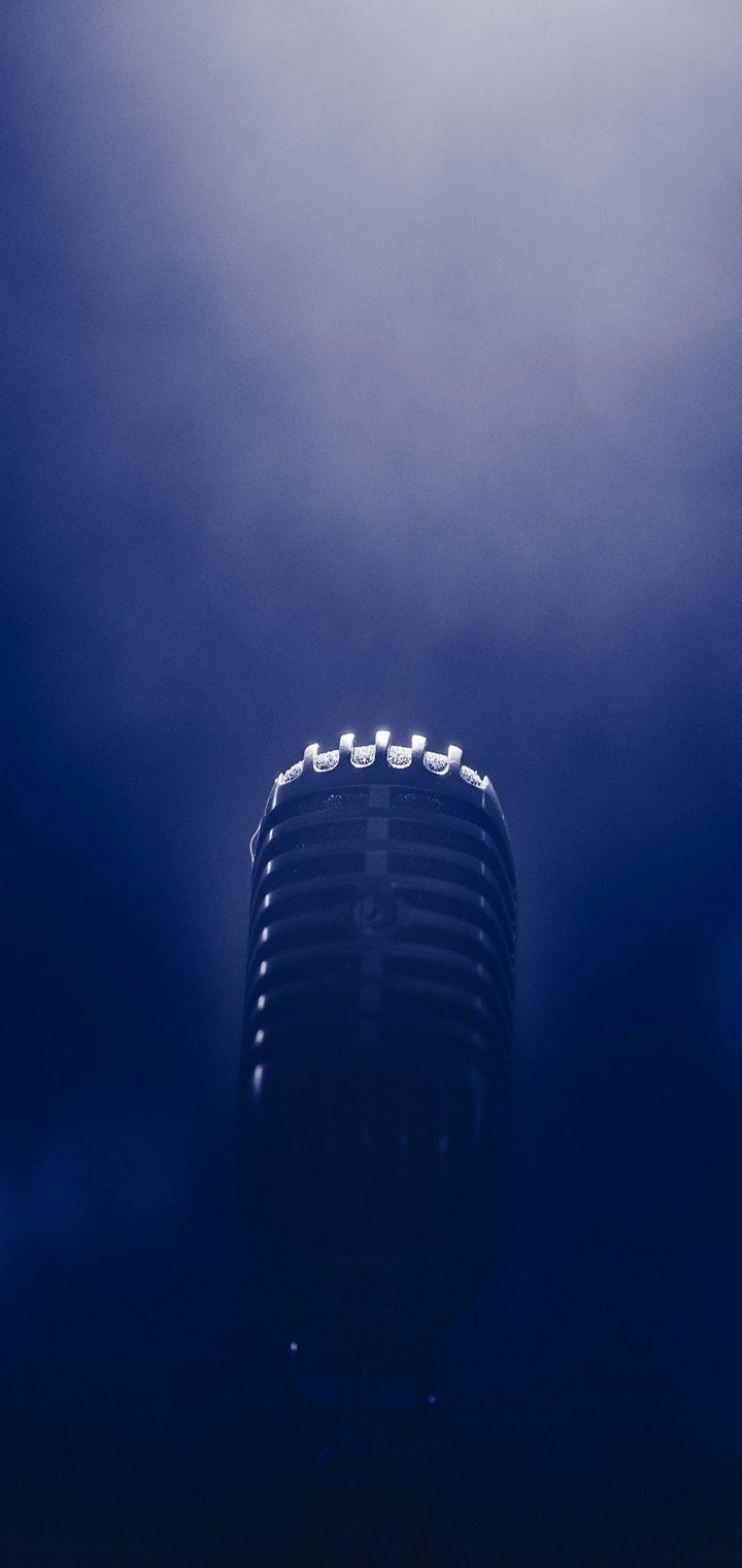 720x1520 Microphone Smoke Blackout Wallpaper.com, Phone