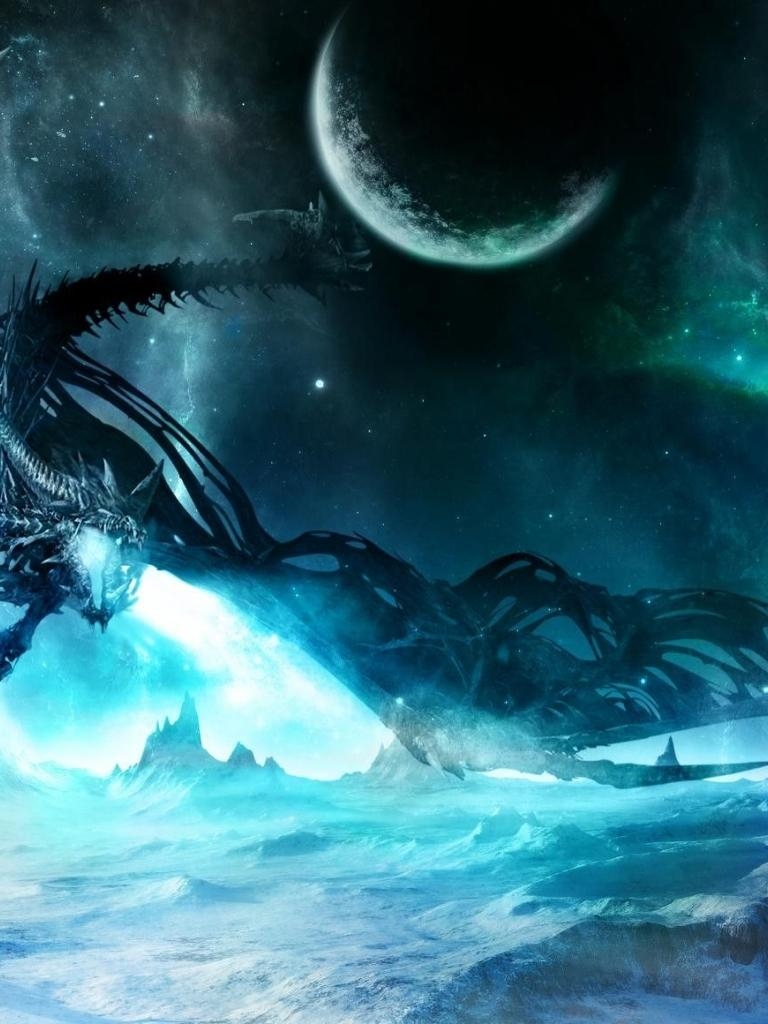 770x1030 Free download 70 Galaxy Dragon Wallpaper Download at, Phone