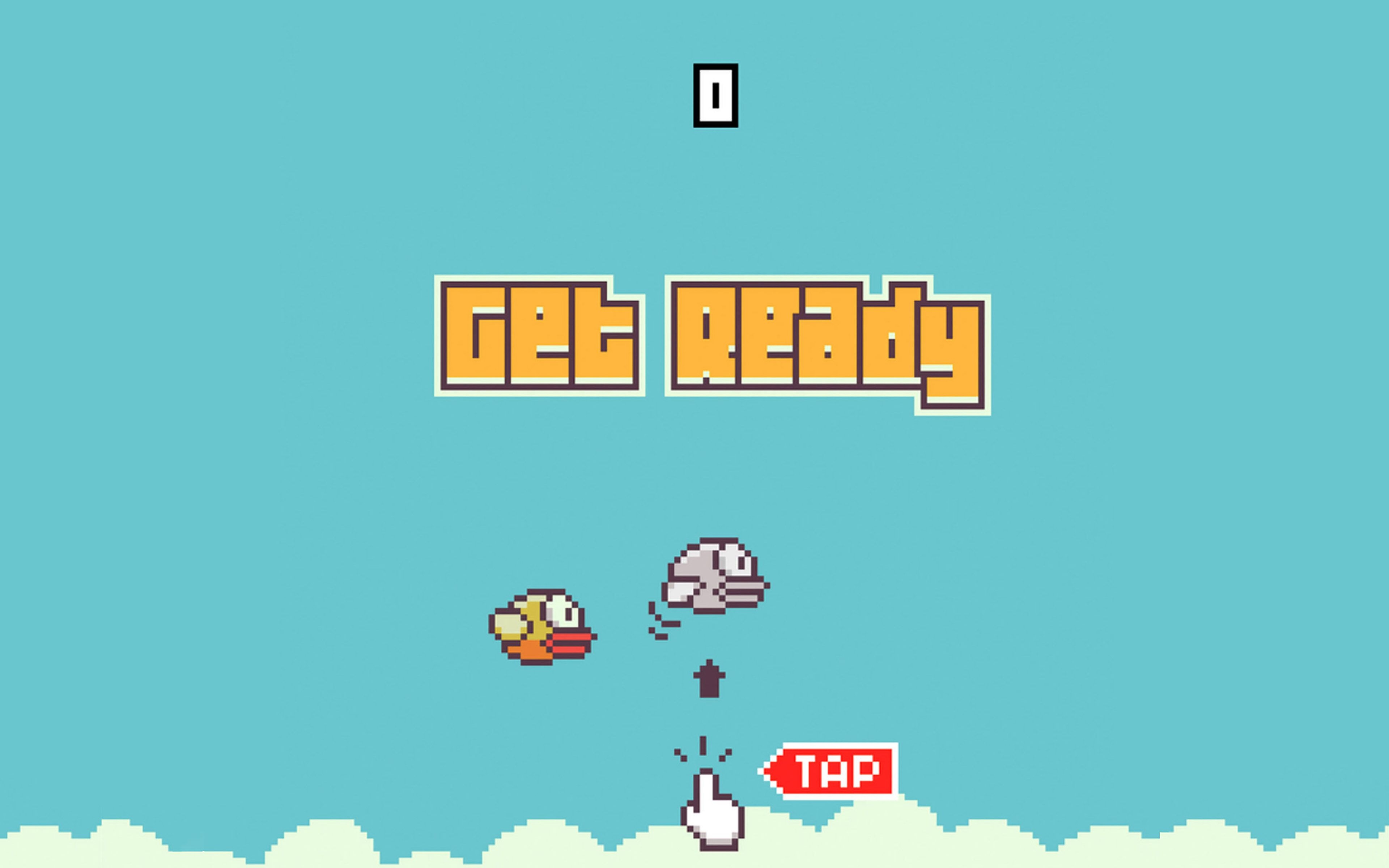 3840x2400 Damn Flappy Bird Game, Desktop