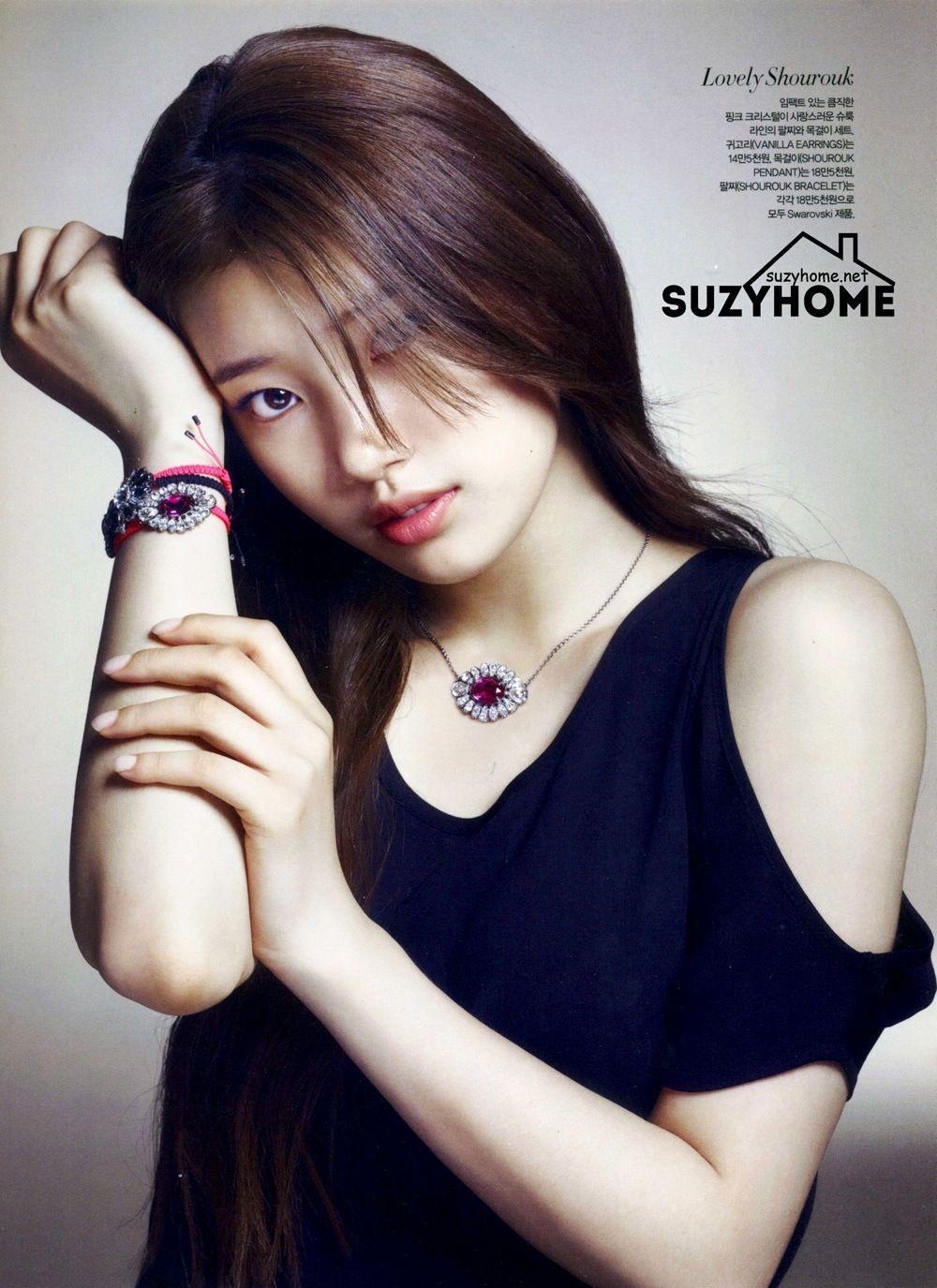 1000x1380 Miss A Suzy's Bazaar Magazine September Issue '13. suzy, Phone