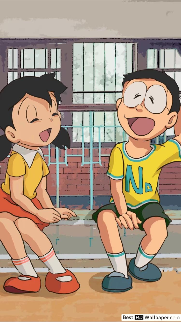 750x1340 Top Five Nobita Shizuka Love Wallpaper HD, Phone