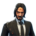 130x130 John Wick skin Fortnite wallpaper, Phone