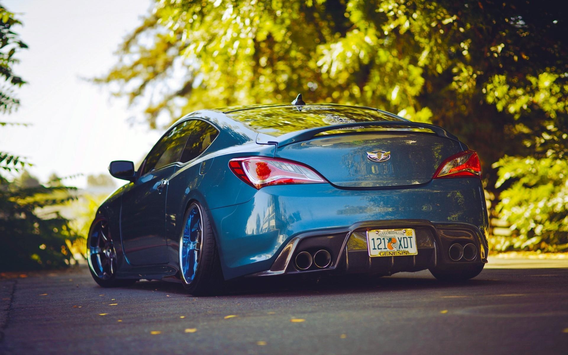 1920x1200 Cars tuning hyundai genesis coupe stance slammed camber wallpaper, Desktop