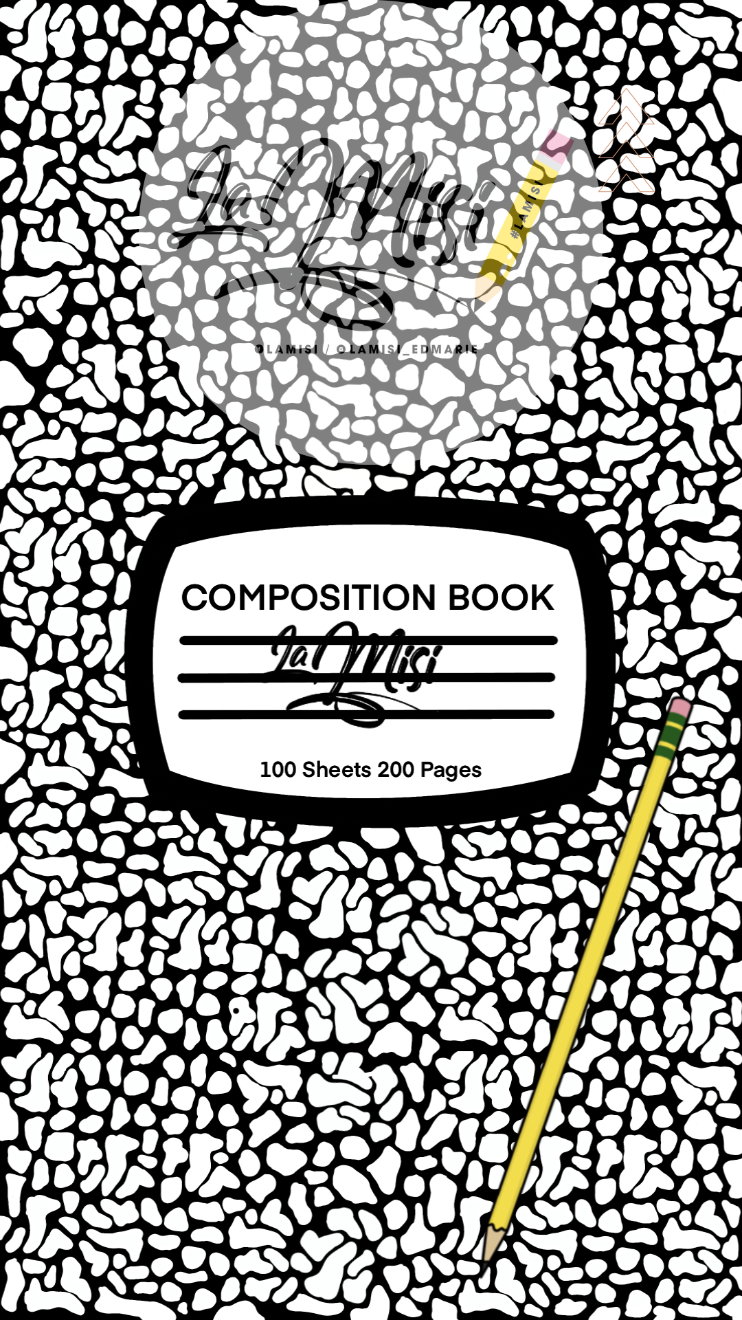 1080x1920 Composition Notebook, Phone