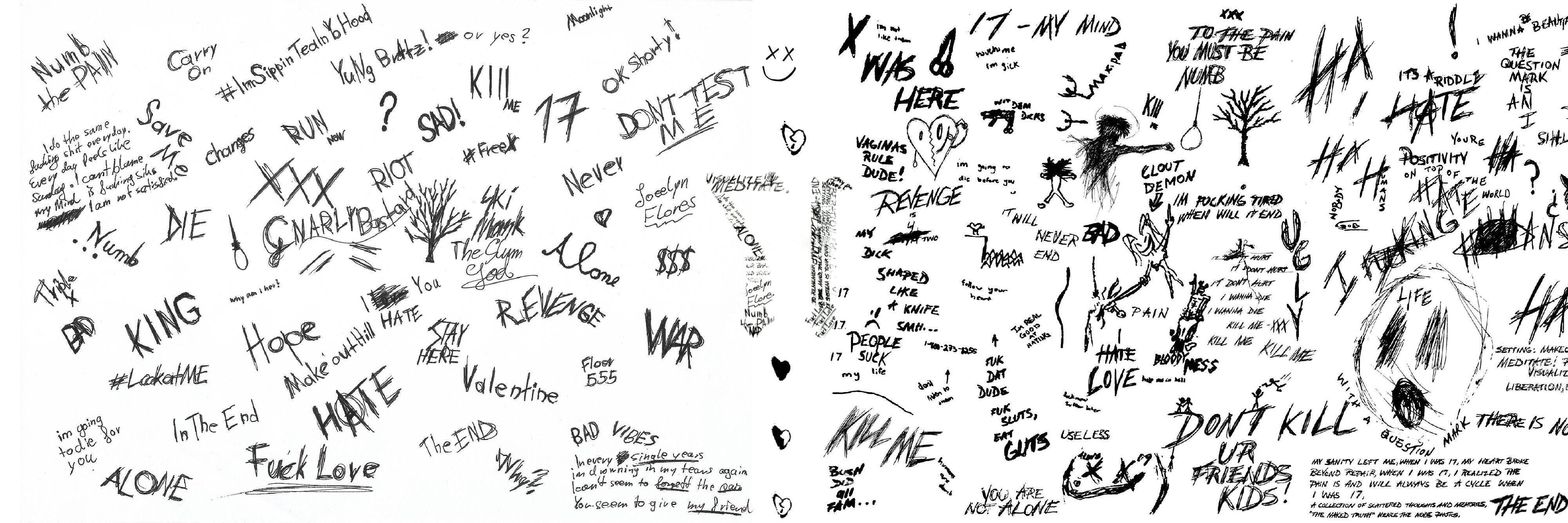 4010x1340 Xxxtentacion Desktop Wallpaper, Dual Screen