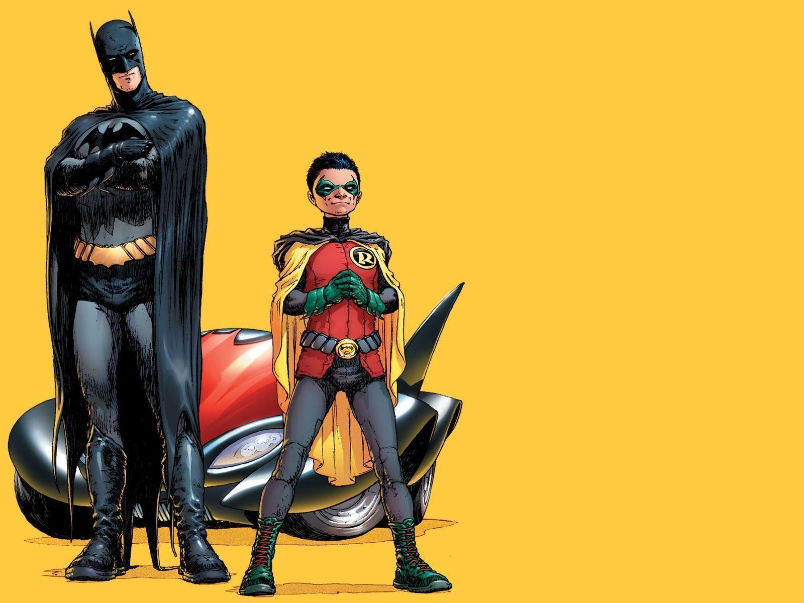 1600x1200 Batman & Robin HD Wallpaper, Desktop