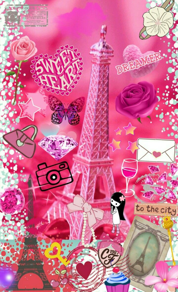 720x1180 Cute Paris Wallpaper Girly Px Kd 8127.itl.cat, Phone