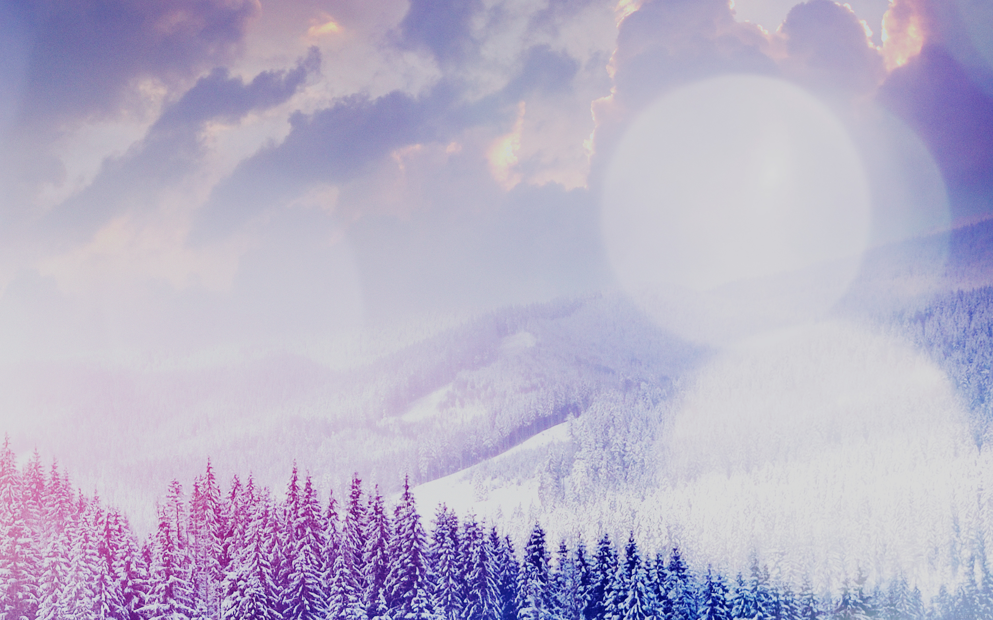 3840x2400 4K Winter wallpaper for iPhone, iPad, or MacBook, Desktop