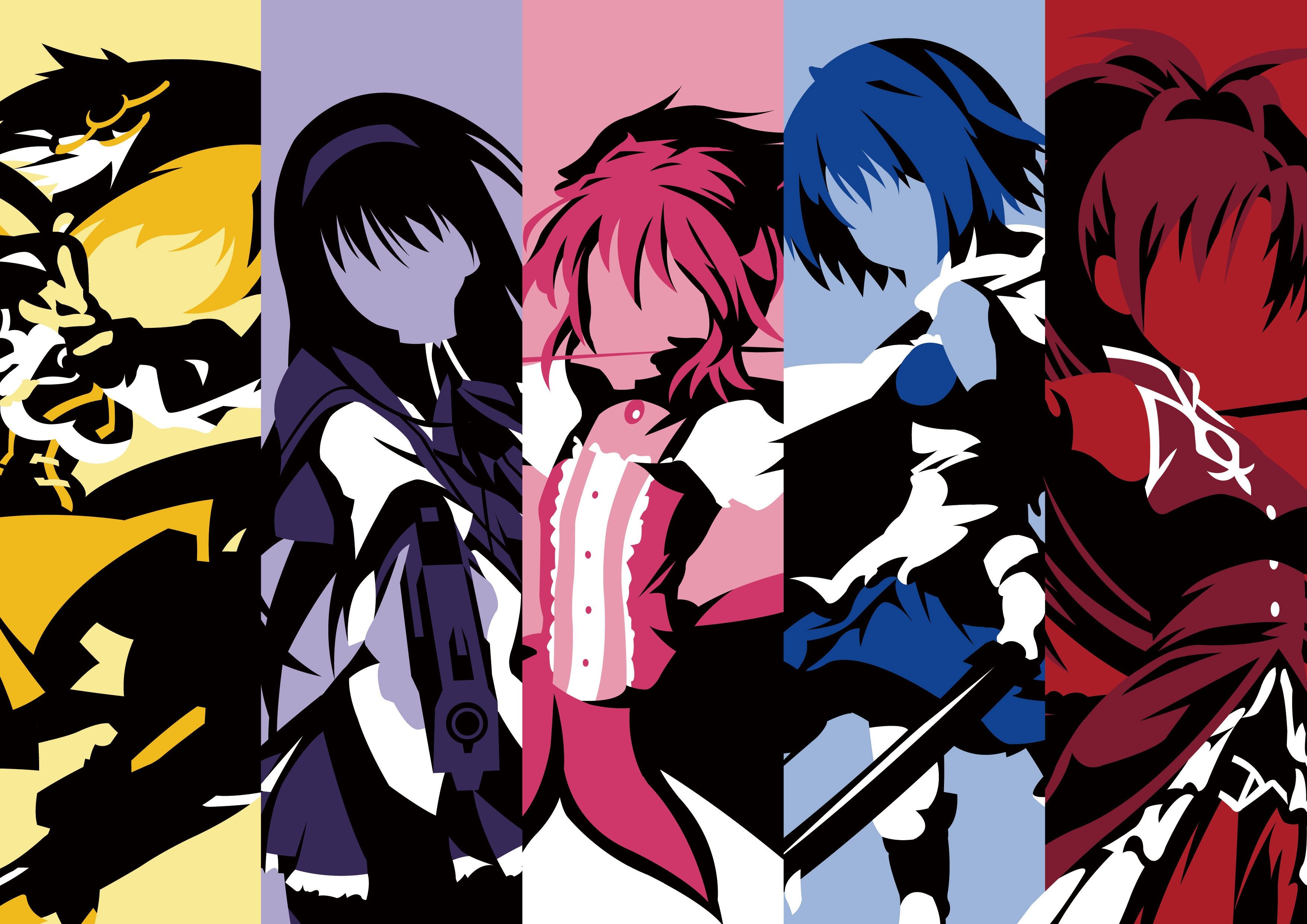 3510x2480 Anime Magi Madoka Magica Wallpaper. Madoka magica, Desktop