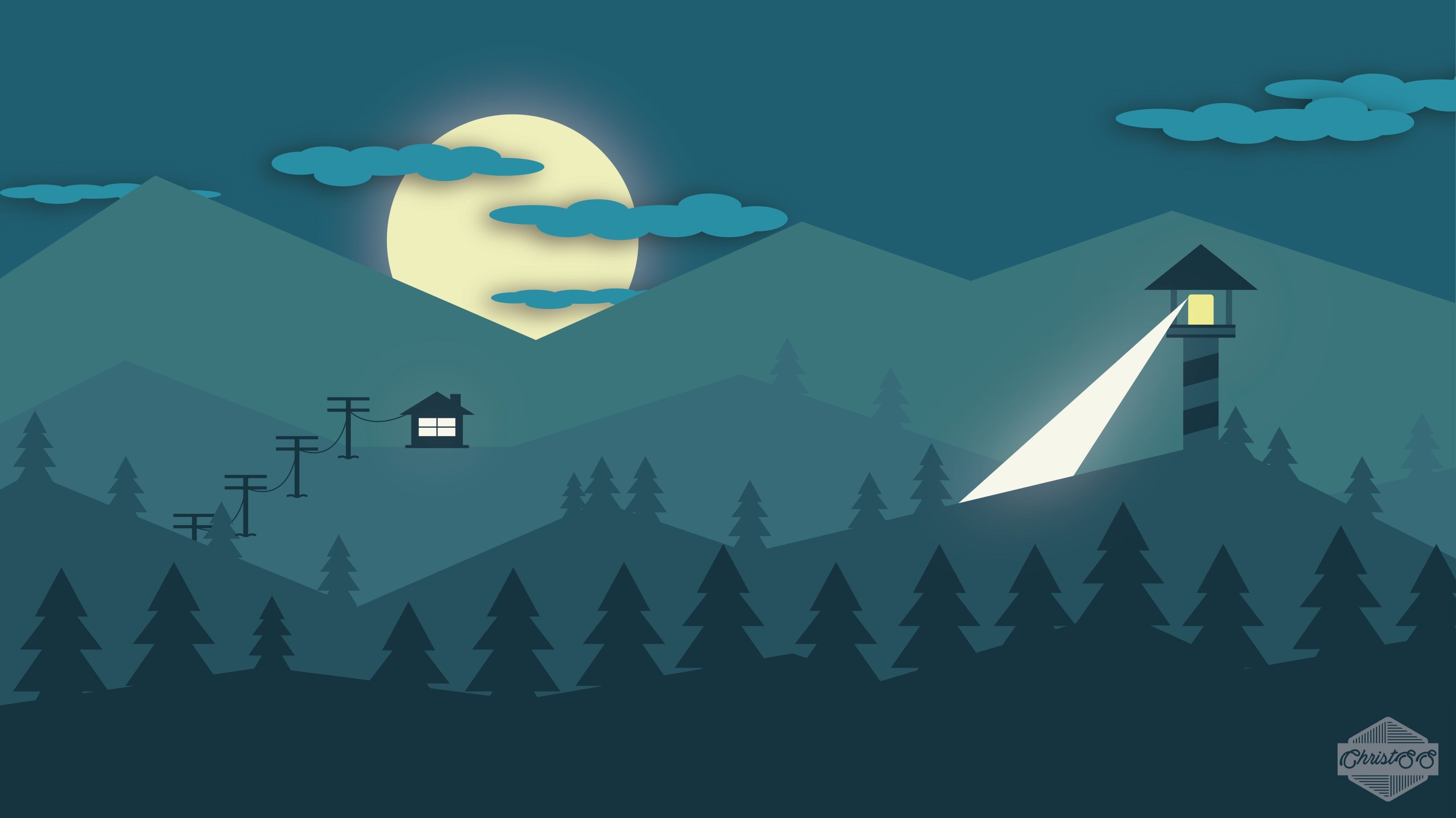3840x2160 Mac Wallpaper HD Minimalist, Desktop
