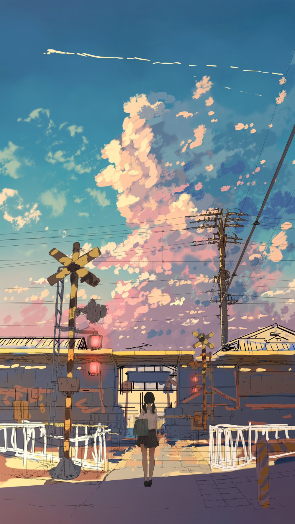 1000x1780 Aesthetic Anime Wallpaper Phone Wallpaper HD, Phone