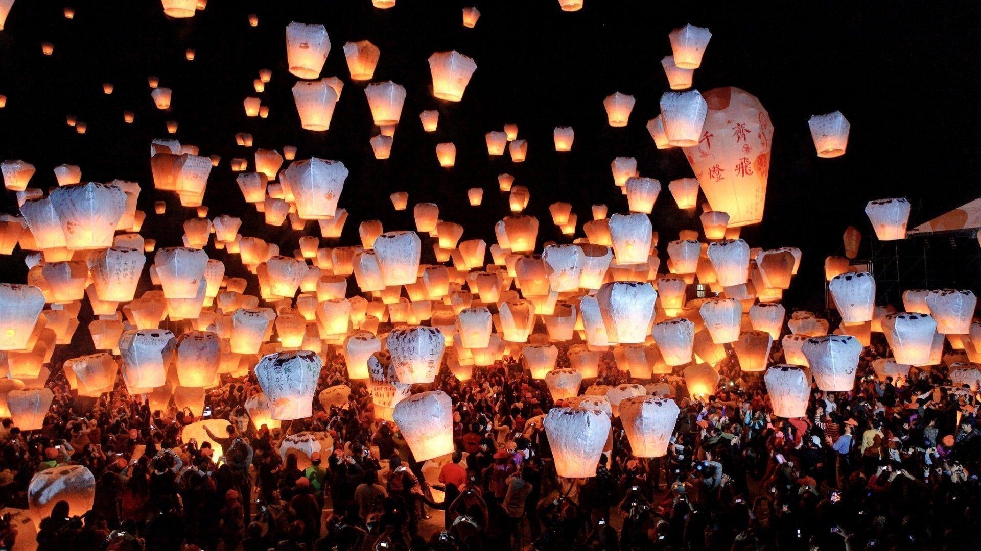 1920x1080 Lantern Festival Wallpaper, Desktop