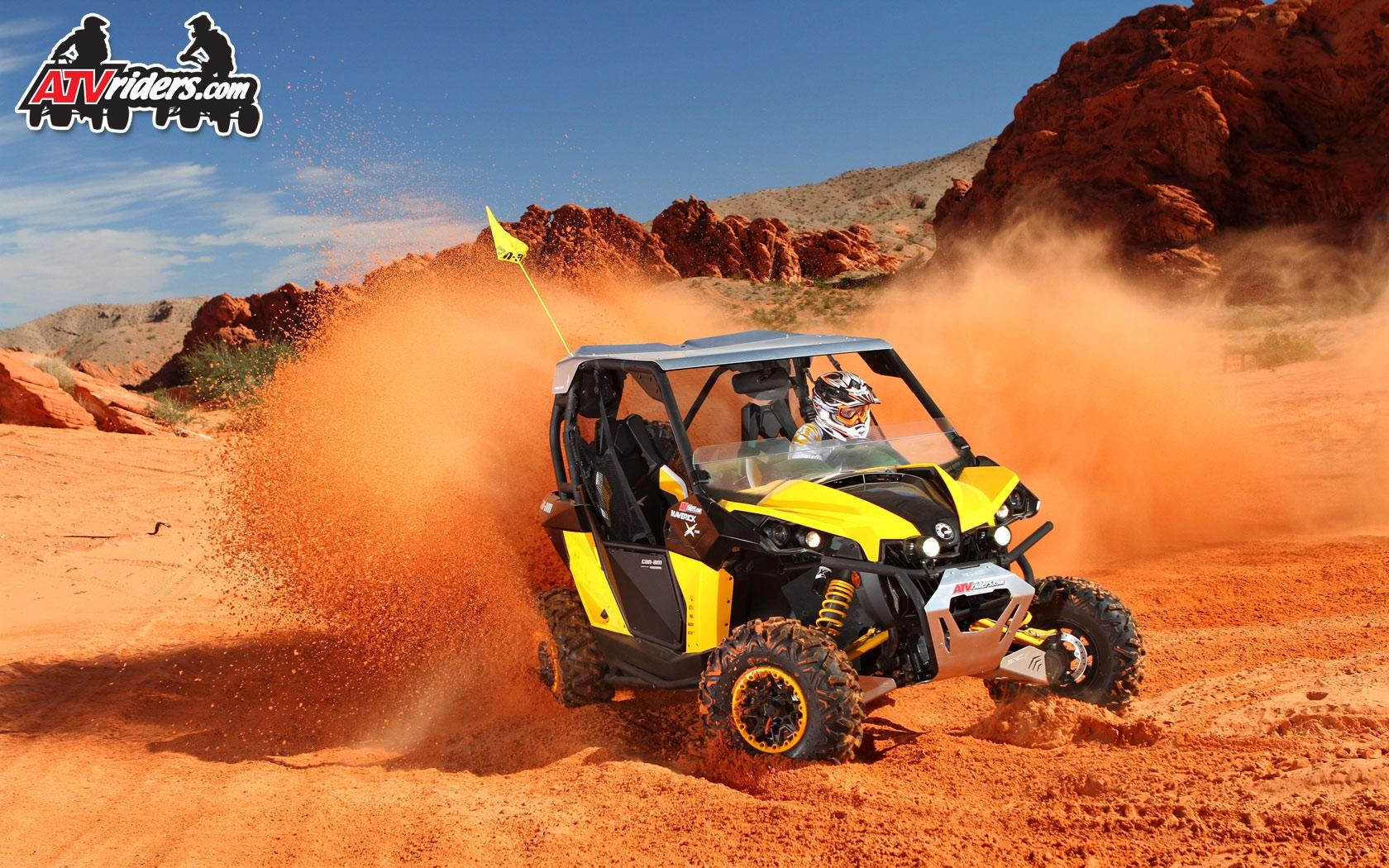 1680x1050 Can Am Maverick X Rs 1000R SxS / UTV.com Wednesday Wallpaper, Desktop