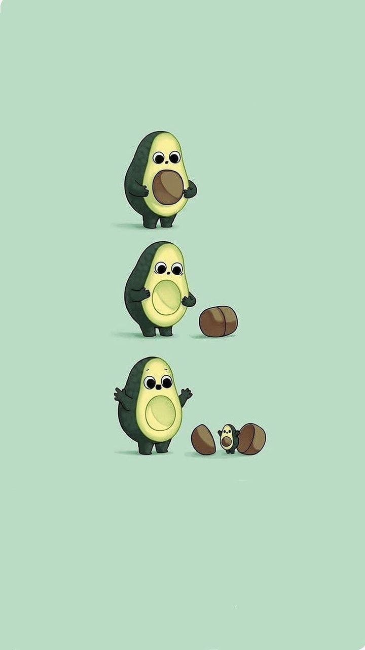 720x1280 cute avocado wallpaper uploaded, Phone